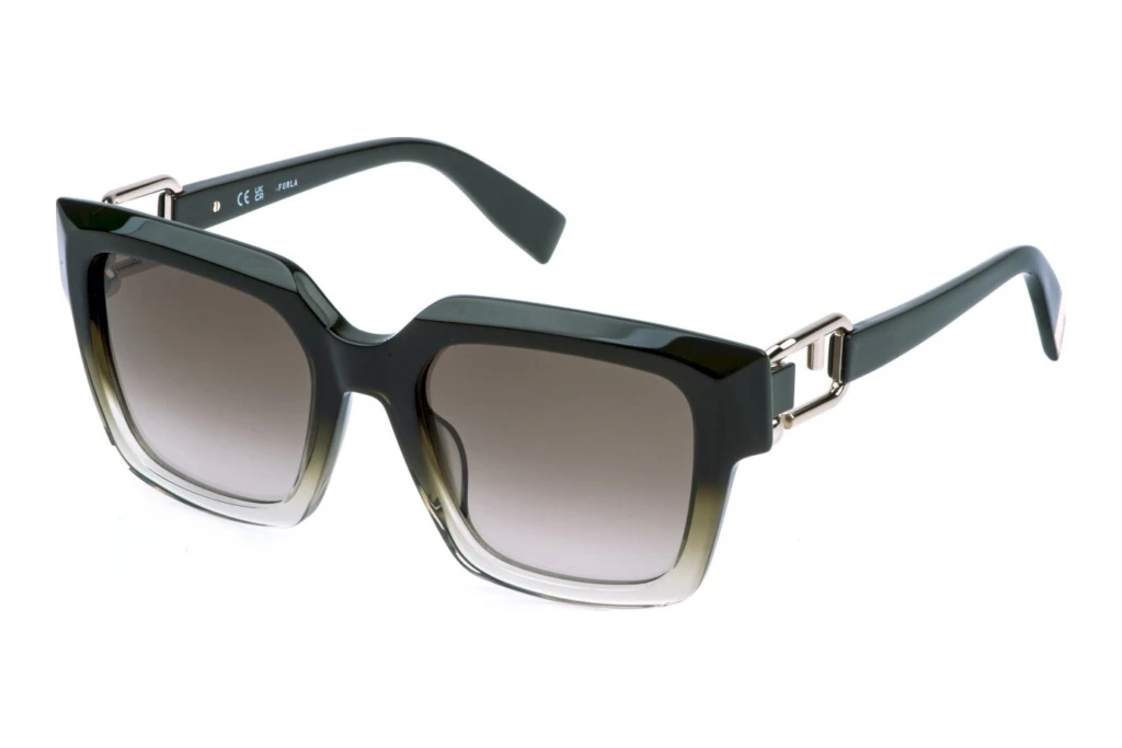 Furla SFU981 07C7 BROWN GRADIENT BROWNSHINY OLIVE GREEN GRAD.CRYSTAL Furla SFU981 07C7 BROWN GRADIENT BROWNSHINY OLIVE GREEN GRAD.CRYSTAL