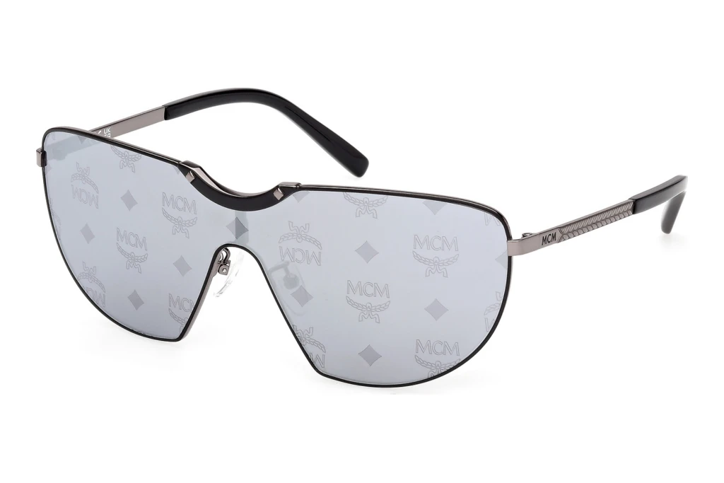 MCM Worldwide MW0026-H 02C grau verspiegeltMatt Schwarz MCM Worldwide MW0026-H 02C grau verspiegeltMatt Schwarz