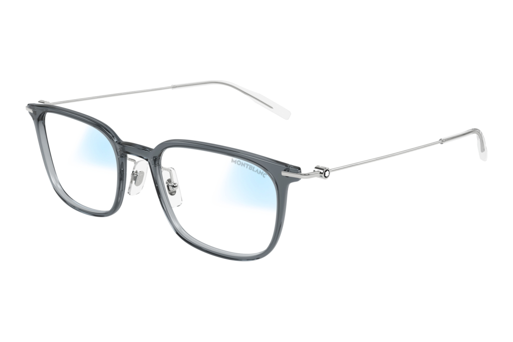 Mont Blanc MB0100S 001 GREY Mont Blanc MB0100S 001 GREY