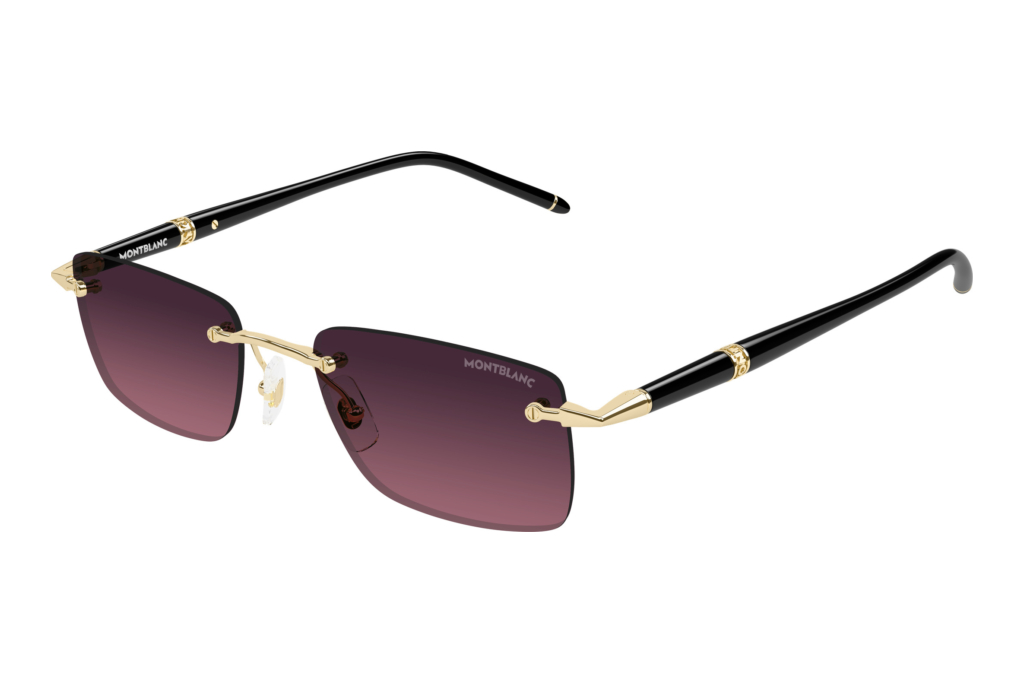 Mont Blanc MB0344S 009 GOLD Mont Blanc MB0344S 009 GOLD