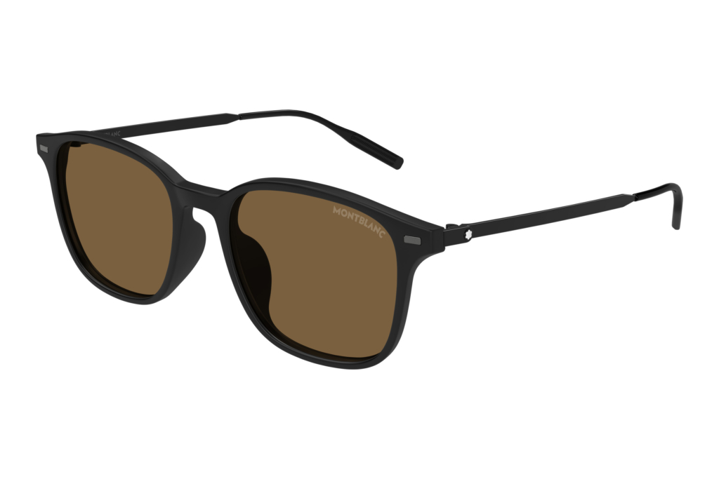 Mont Blanc MB0445SA 002 BLACK Mont Blanc MB0445SA 002 BLACK