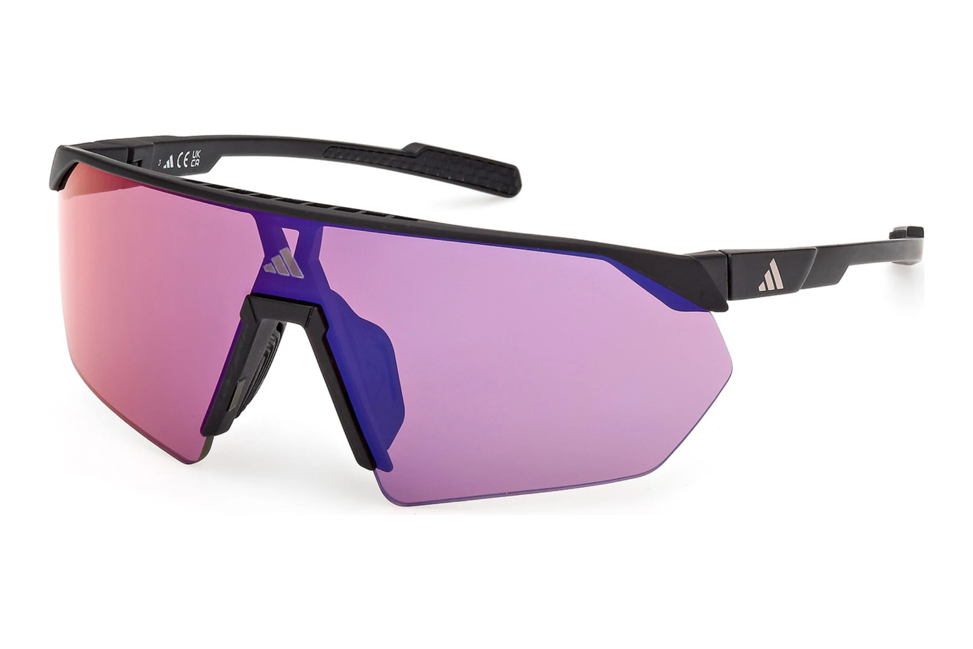 Adidas SP0076 02Z violett verspiegeltMatt Schwarz Adidas SP0076 02Z violett verspiegeltMatt Schwarz