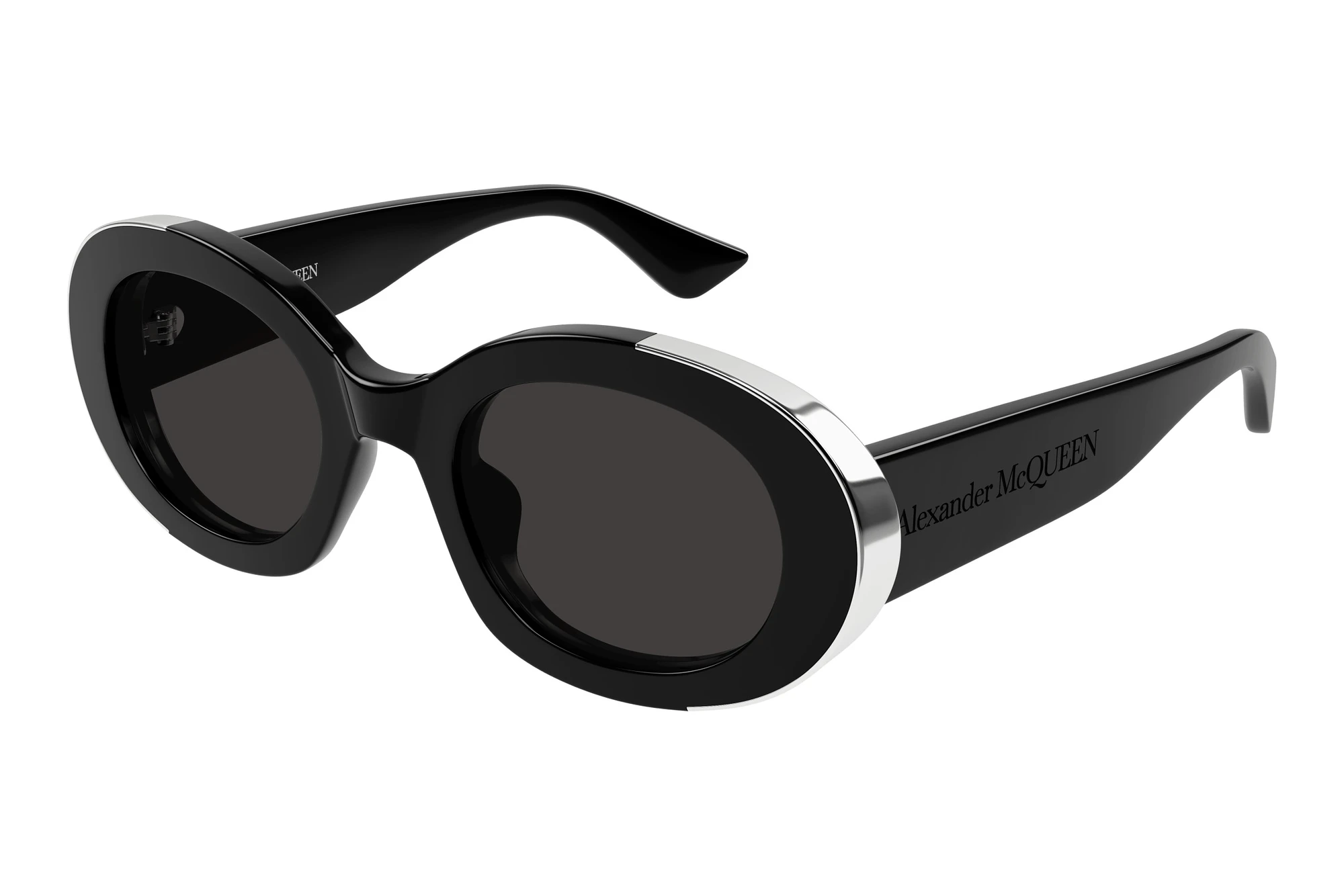 Alexander McQueen AM0445S 001 BLACK Alexander McQueen AM0445S 001 BLACK
