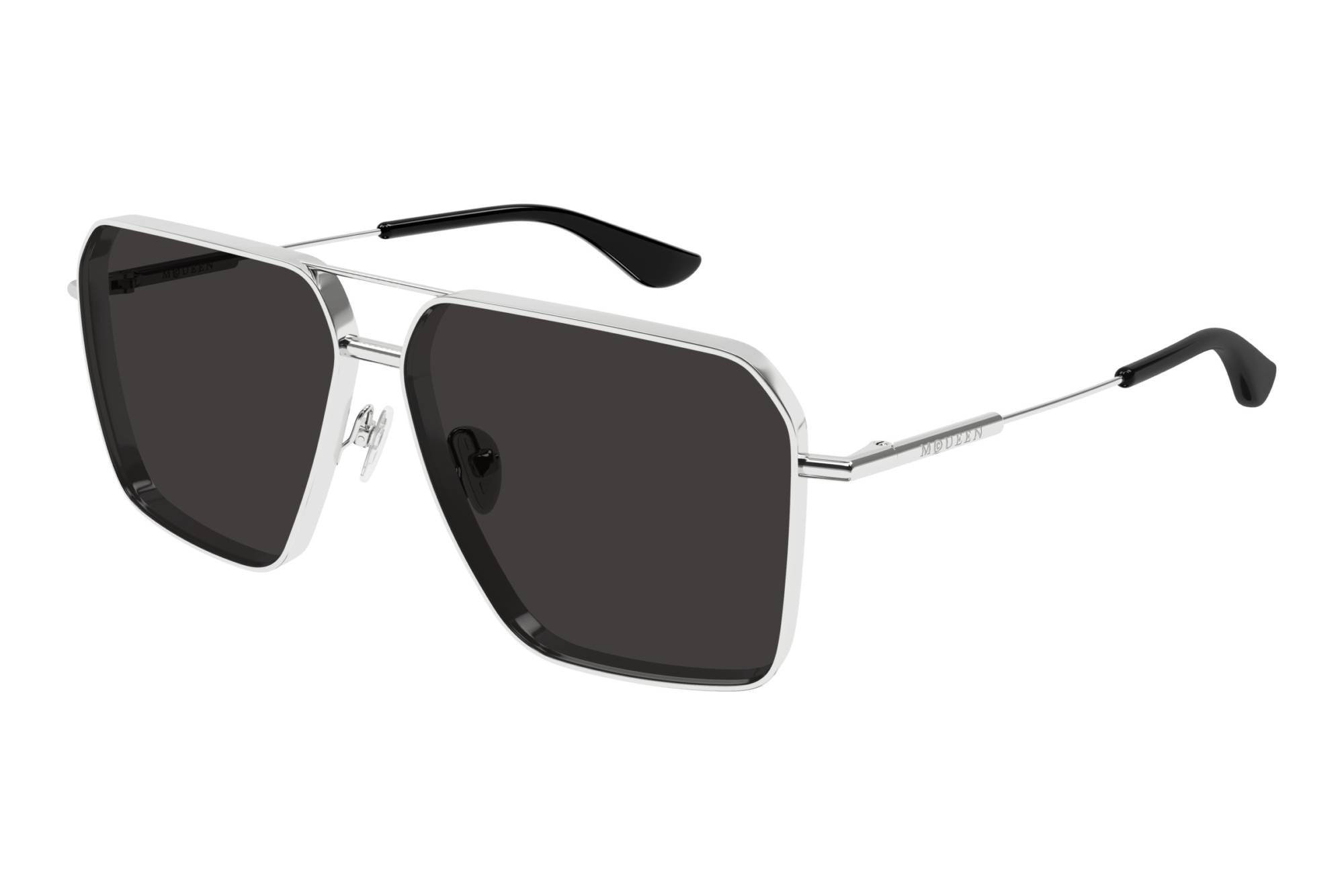 Alexander McQueen AM0500S 001 SILVER Alexander McQueen AM0500S 001 SILVER