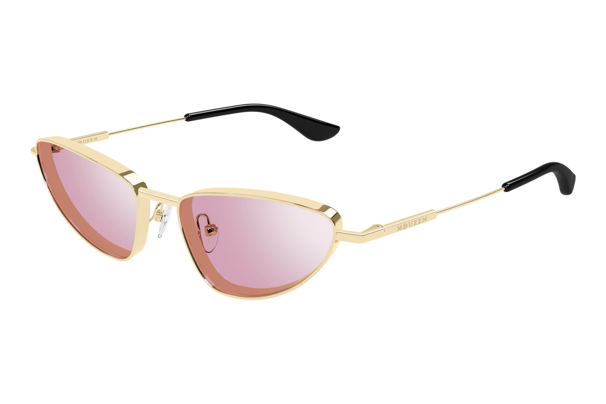 Alexander McQueen AM0522S 004 GOLD Alexander McQueen AM0522S 004 GOLD