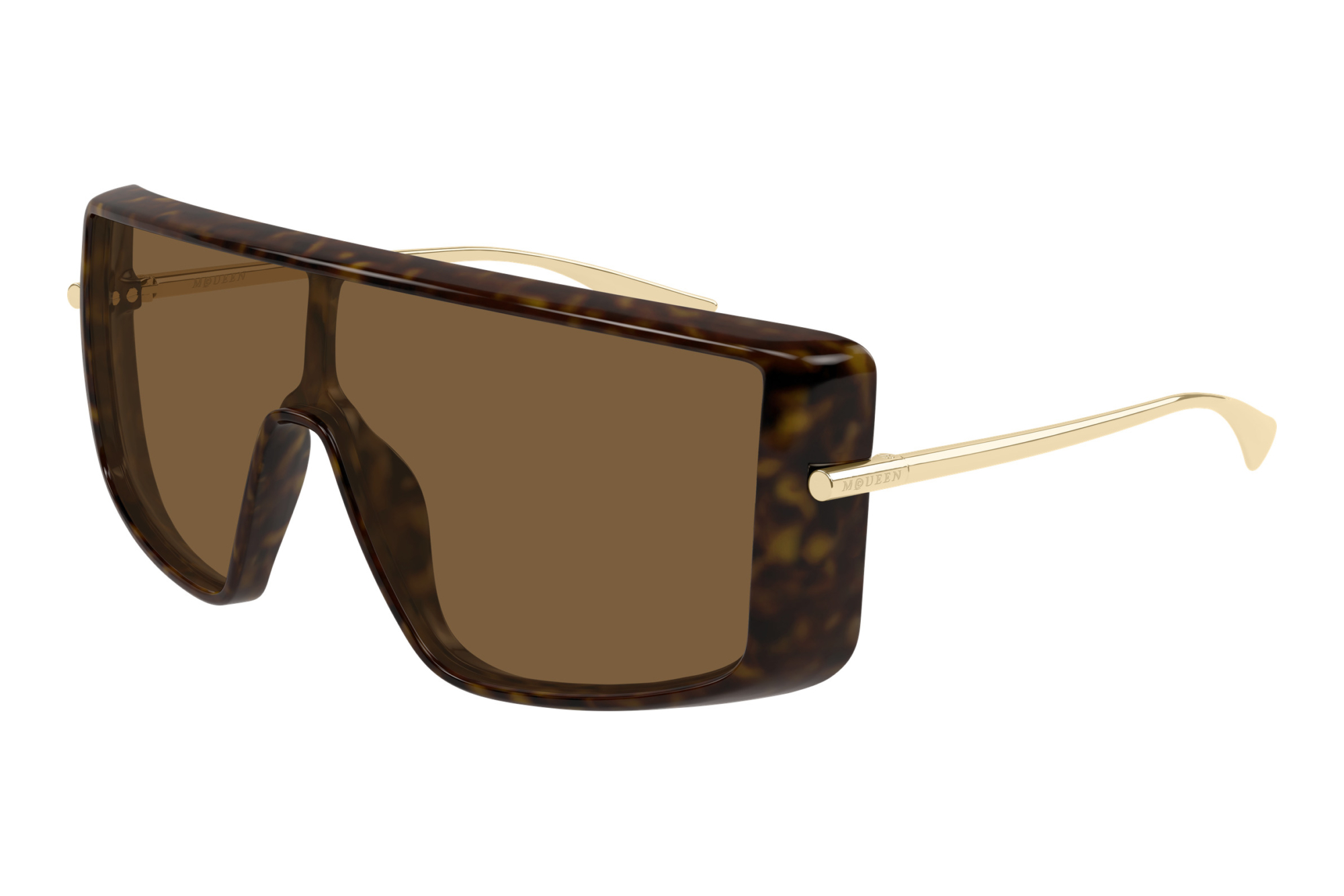 Alexander McQueen AM0524S 002 HAVANA Alexander McQueen AM0524S 002 HAVANA