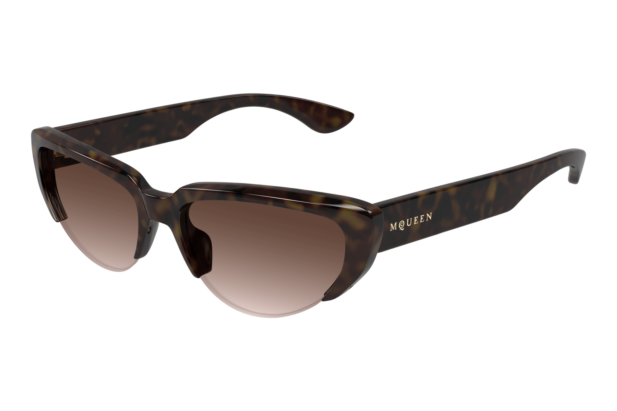 Alexander McQueen AM0533S 002 HAVANA Alexander McQueen AM0533S 002 HAVANA