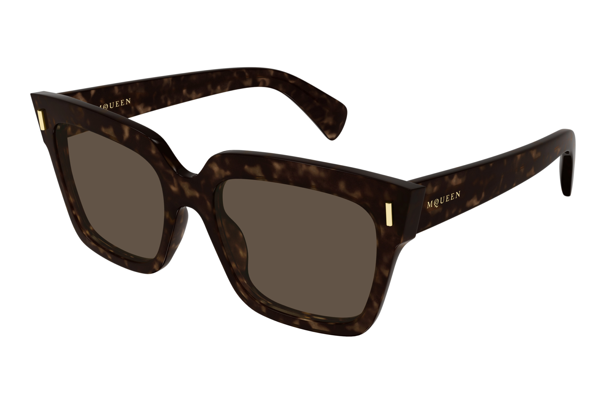 Alexander McQueen AM0583S 002 HAVANA Alexander McQueen AM0583S 002 HAVANA