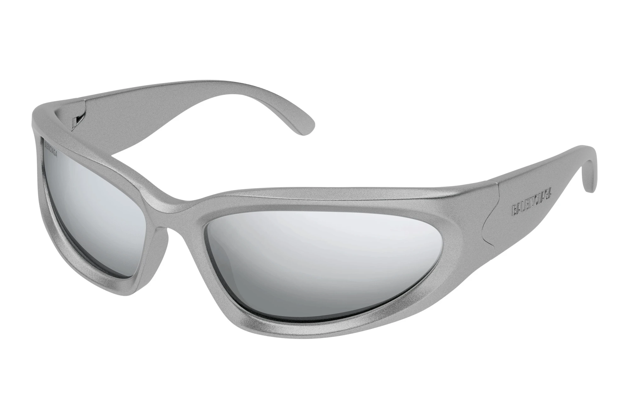 Balenciaga BB0157S 004 SILVER Balenciaga BB0157S 004 SILVER