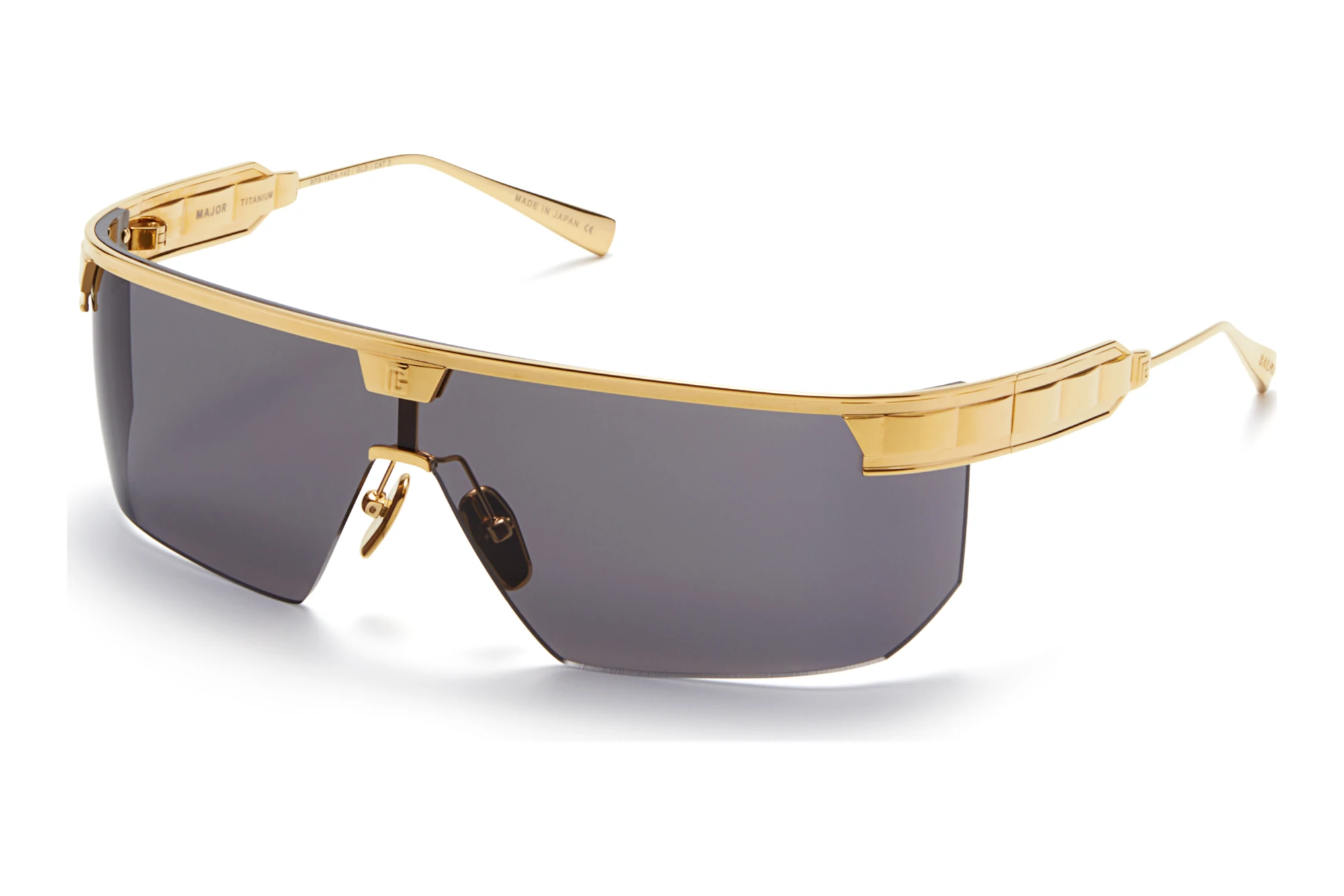 Balmain Paris BPS-147 A Dark Grey - ARYellow Gold w Balmain Paris BPS-147 A Dark Grey - ARYellow Gold w
