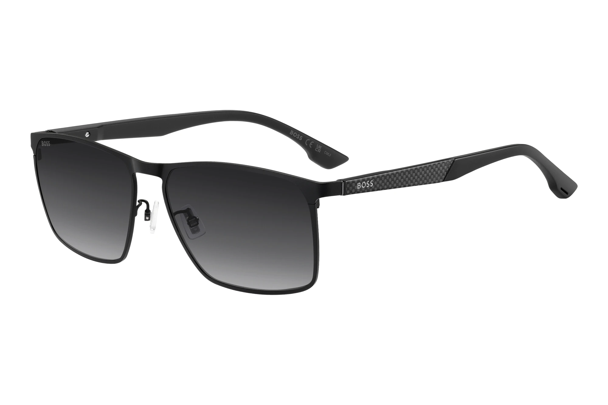Boss BOSS 1913/G/S 003/9O DARK GREY SHADEDMATTE BLACK Boss BOSS 1913/G/S 003/9O DARK GREY SHADEDMATTE BLACK