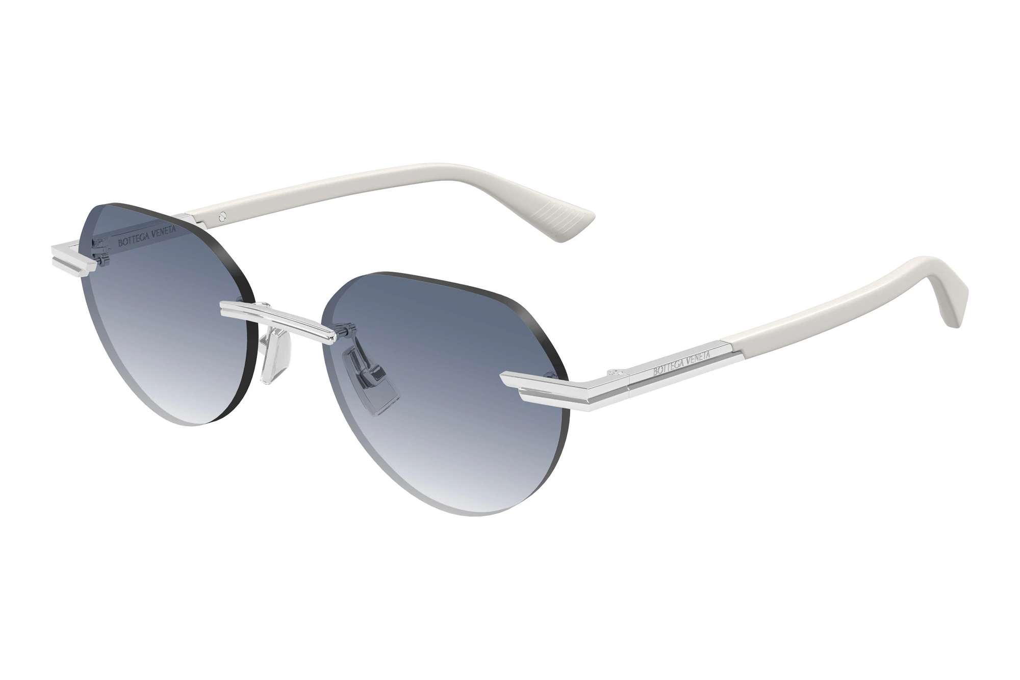 Bottega Veneta BV1379S 004 SILVER Bottega Veneta BV1379S 004 SILVER