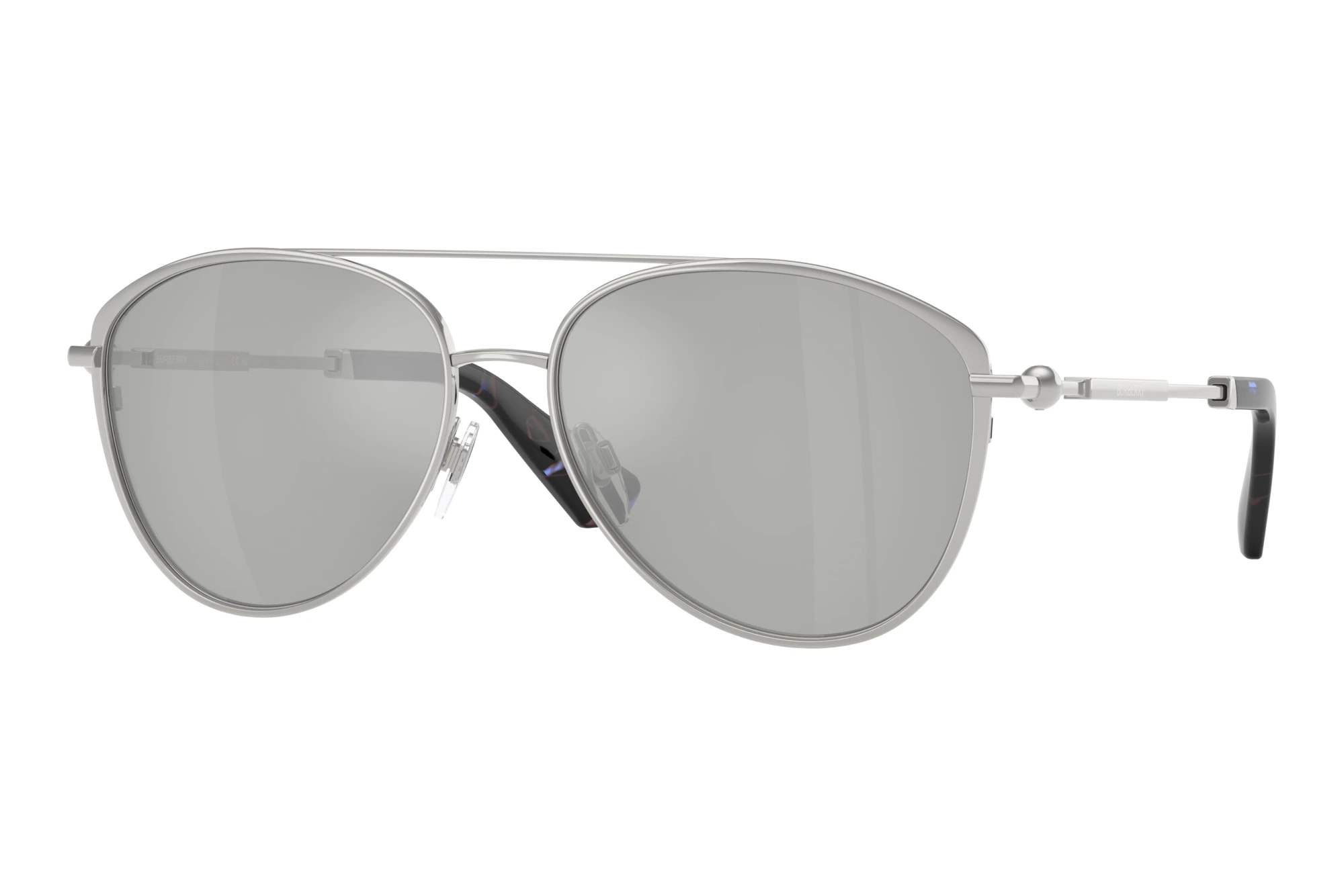 Burberry BE3157 10058V Clear Mirror SilverSilver Burberry BE3157 10058V Clear Mirror SilverSilver