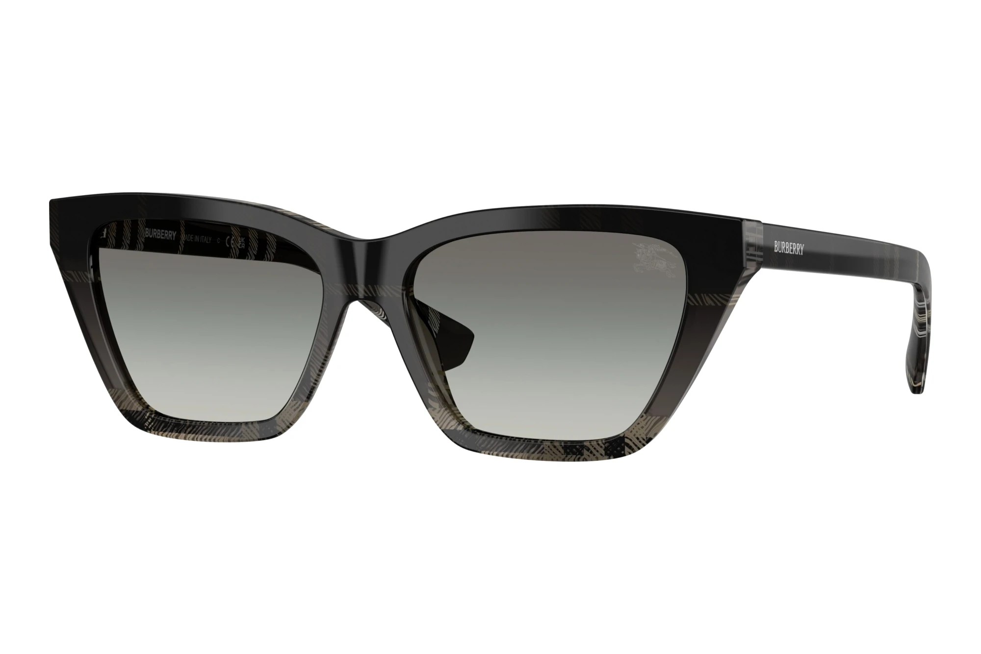 Burberry BE4468 420011 Grey GradientGrey Check Burberry BE4468 420011 Grey GradientGrey Check