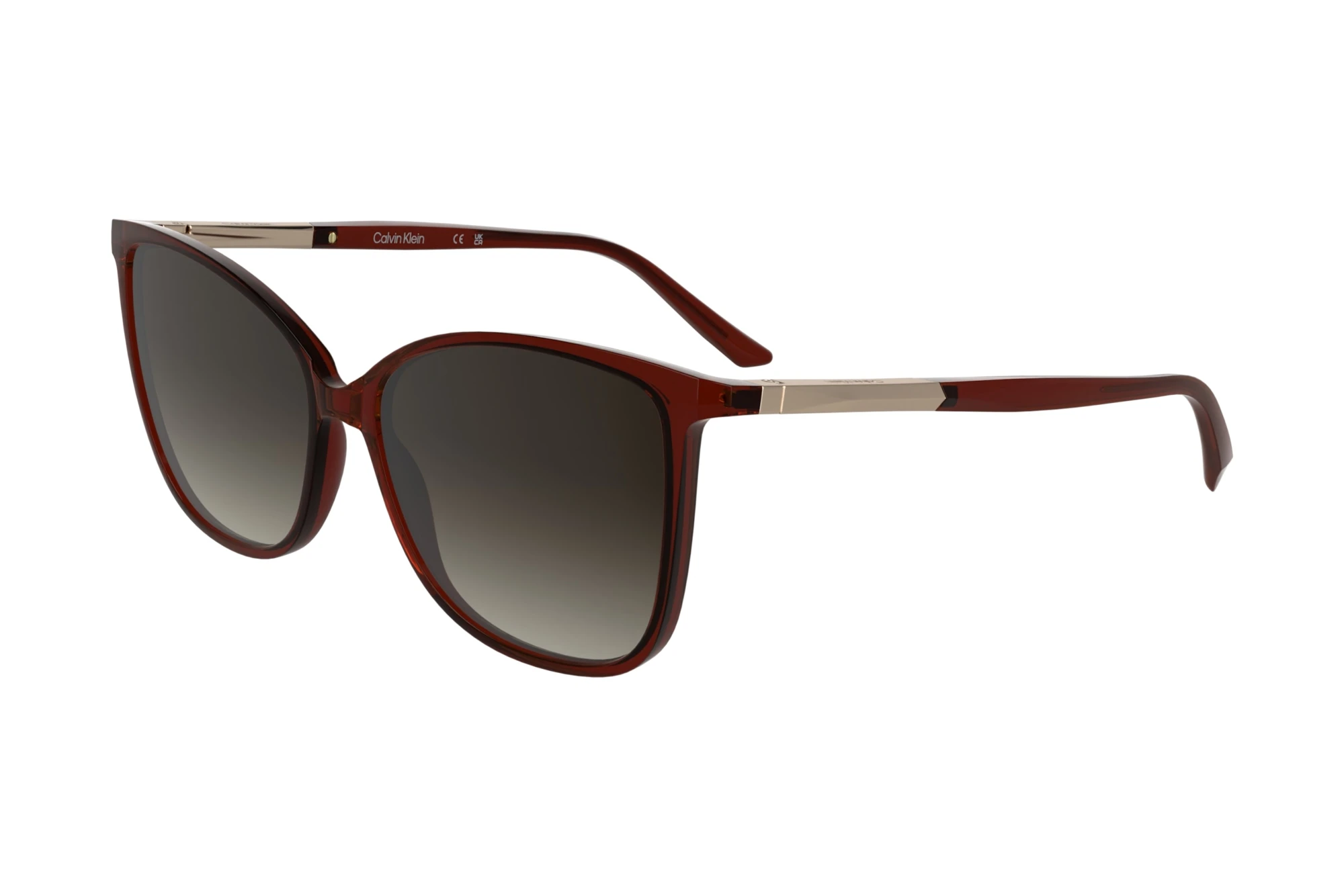 Calvin Klein CK25504S 605 RED TRANSPARENT BURGUNDY Calvin Klein CK25504S 605 RED TRANSPARENT BURGUNDY
