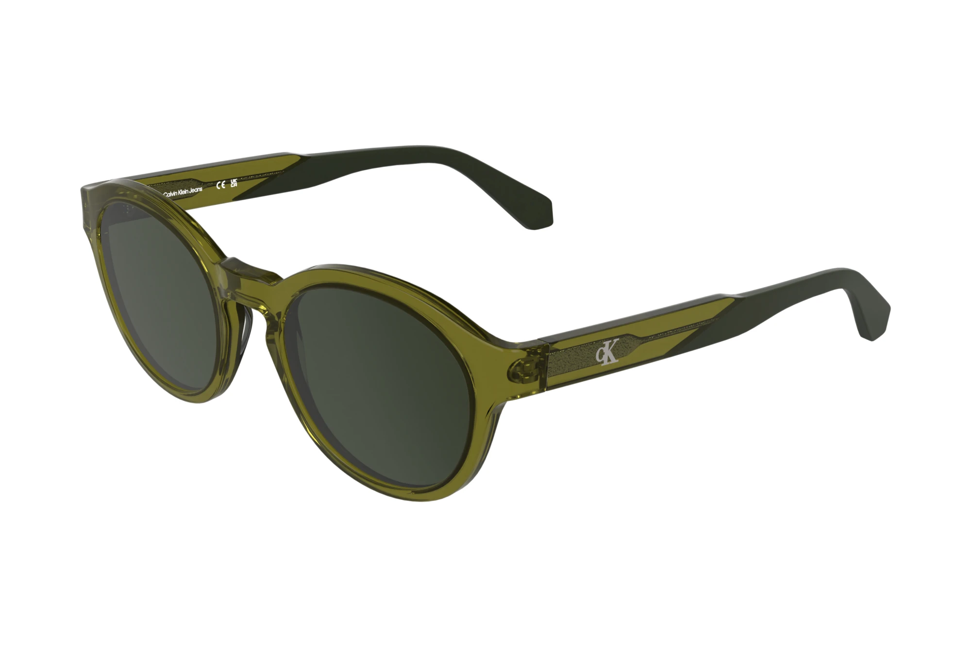 Calvin Klein CKJ26604S 309 GREEN TRANSPARENT KHAKI Calvin Klein CKJ26604S 309 GREEN TRANSPARENT KHAKI