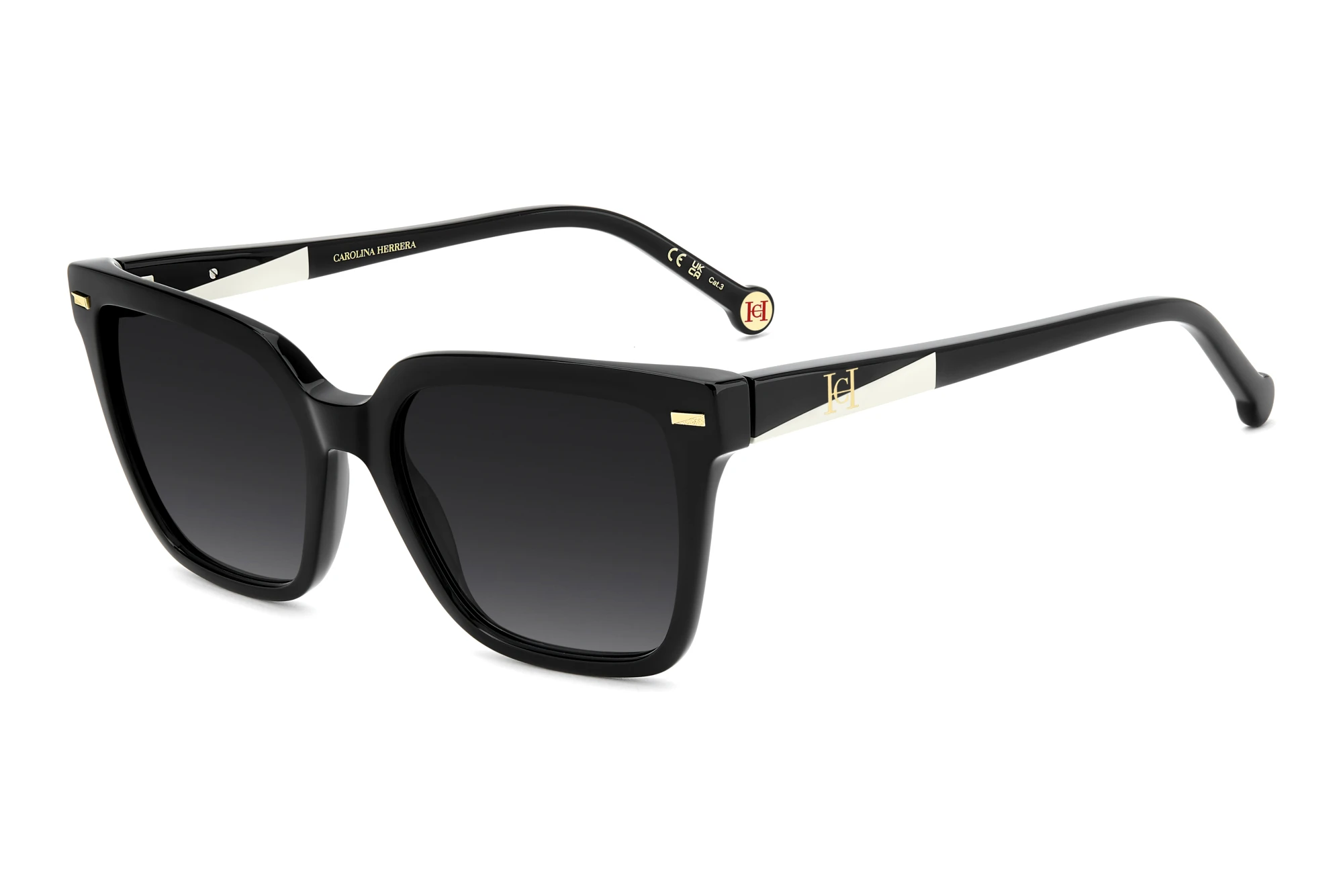 Carolina Herrera HER 0361/S 807/9O DARK GREY SHADEDBLACK Carolina Herrera HER 0361/S 807/9O DARK GREY SHADEDBLACK