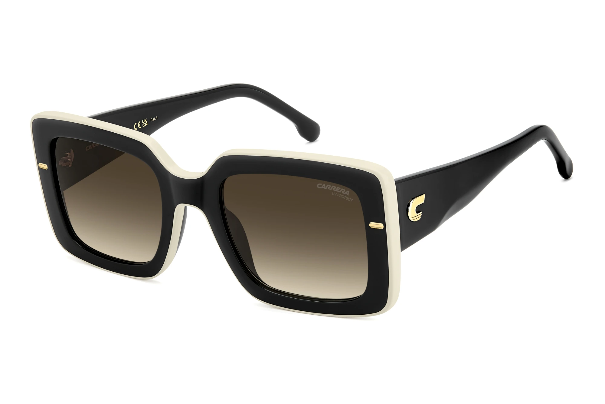 Carrera CARRERA 3085/S 80S/HA BROWN SHADEDBLACK WHITE Carrera CARRERA 3085/S 80S/HA BROWN SHADEDBLACK WHITE