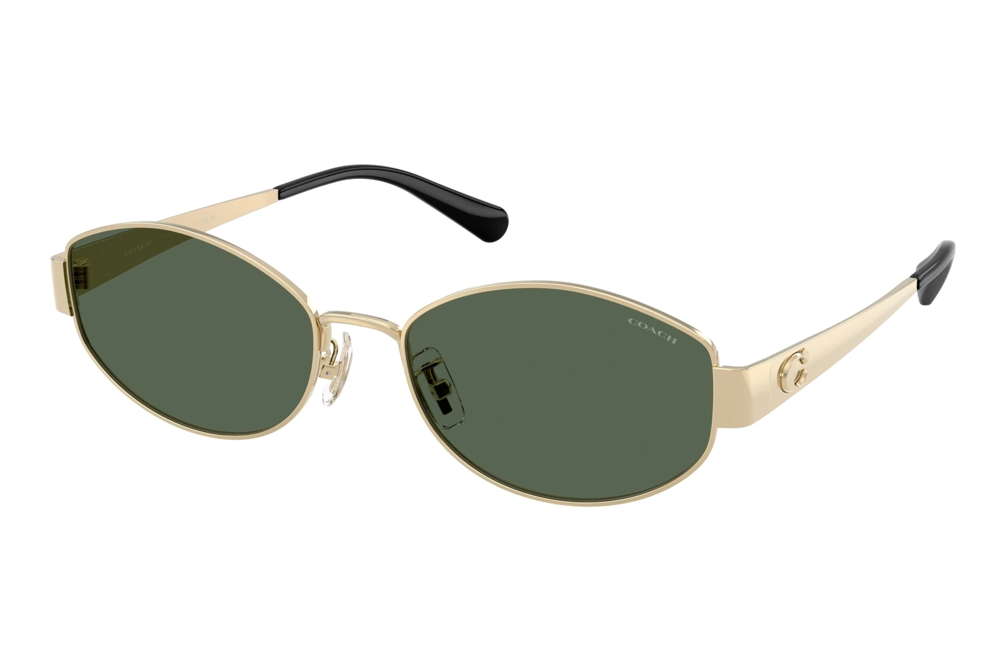 Coach HC7192D 900571 Dark Green SolidShiny Light Gold Coach HC7192D 900571 Dark Green SolidShiny Light Gold