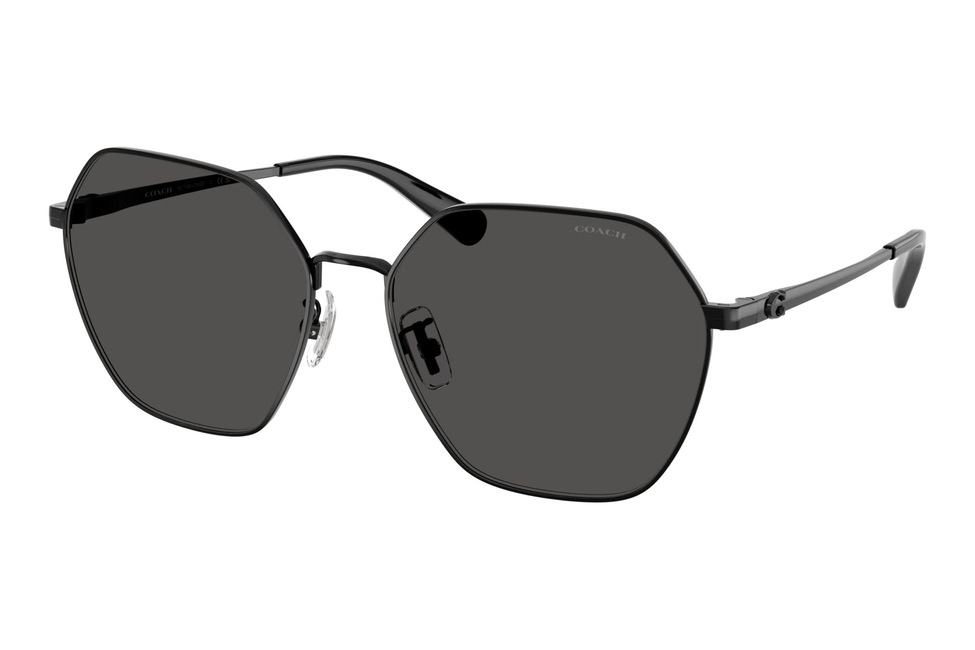 Coach HC7194 934487 Grey SolidShiny Black Coach HC7194 934487 Grey SolidShiny Black