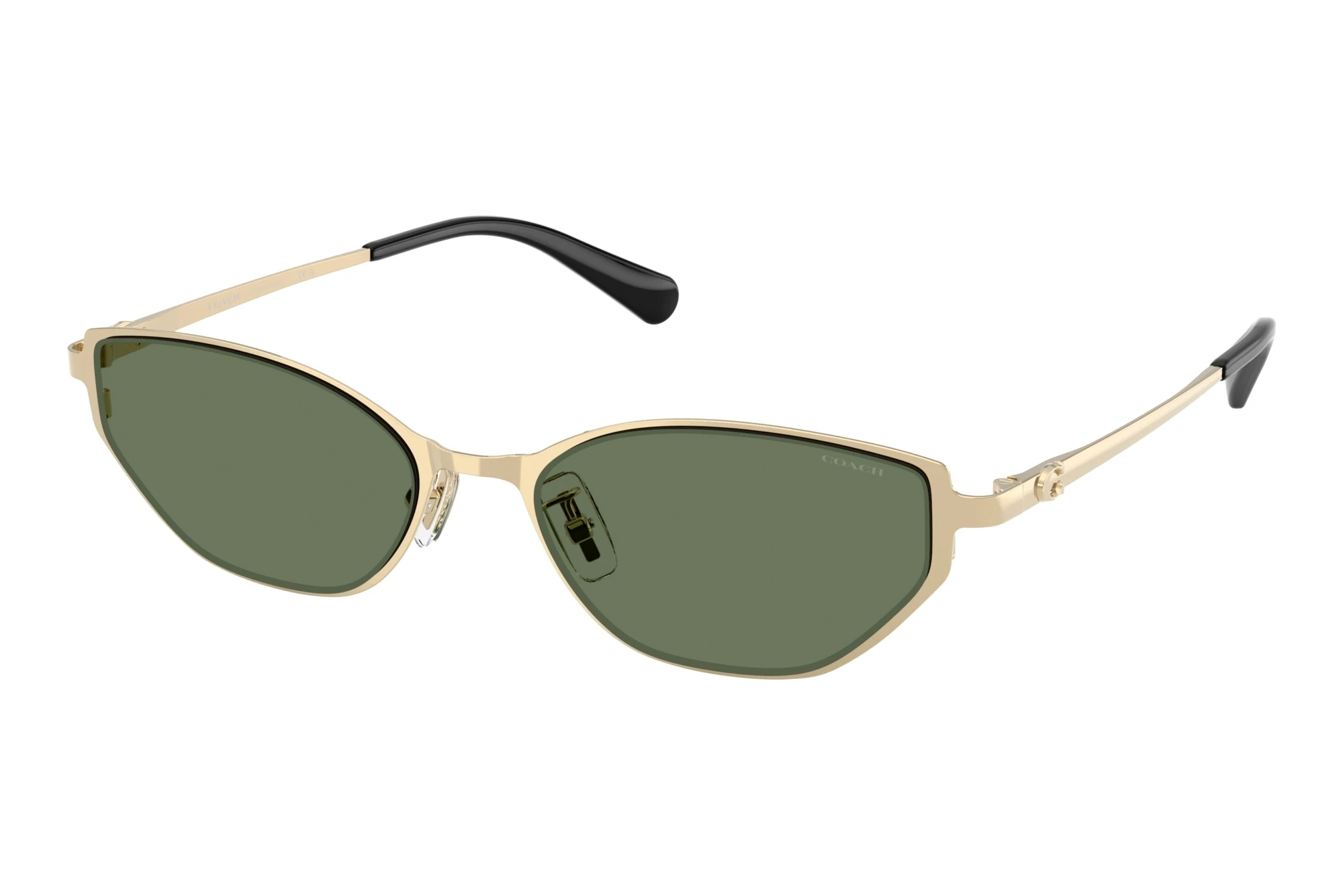 Coach HC7196D 942982 Green SolidShiny Light Gold Coach HC7196D 942982 Green SolidShiny Light Gold