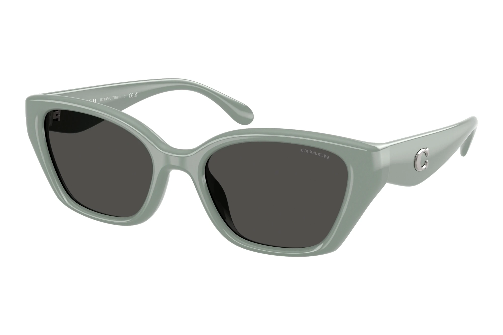 Coach HC8434U 592487 Grey SolidIndustrial Grey Coach HC8434U 592487 Grey SolidIndustrial Grey
