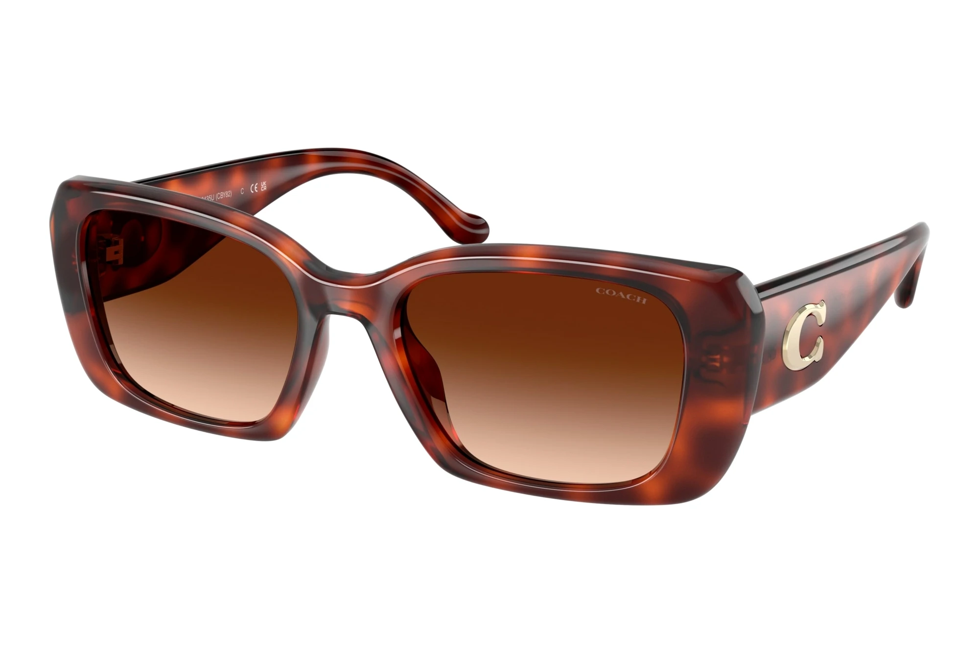 Coach HC8435U 577474 Brown GradientCaramel Tortoise Coach HC8435U 577474 Brown GradientCaramel Tortoise