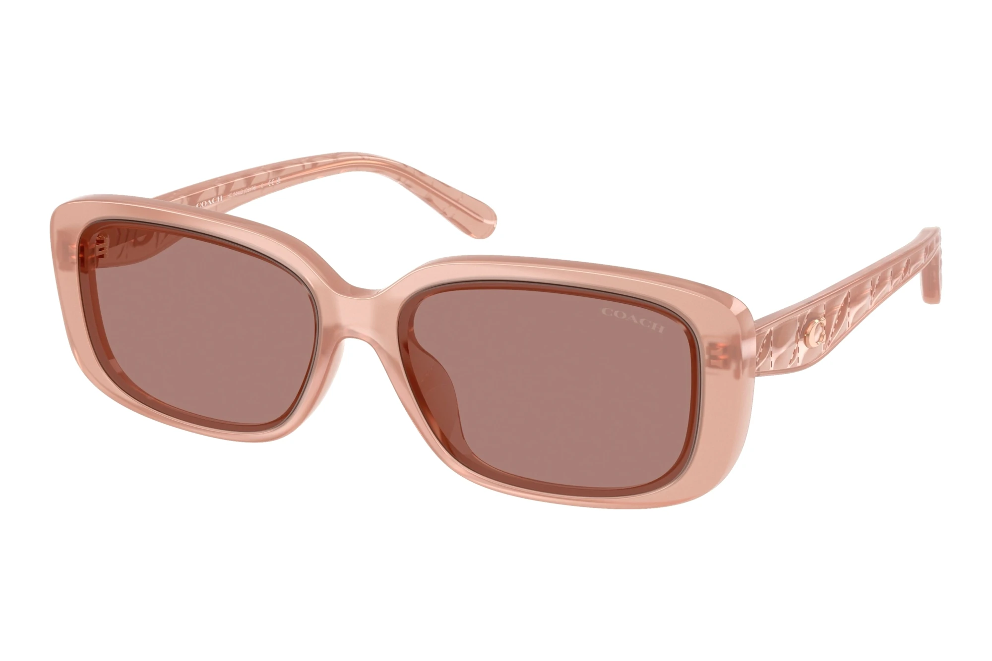 Coach HC8444D 591473 Light Brown SolidMilky Pink Coach HC8444D 591473 Light Brown SolidMilky Pink