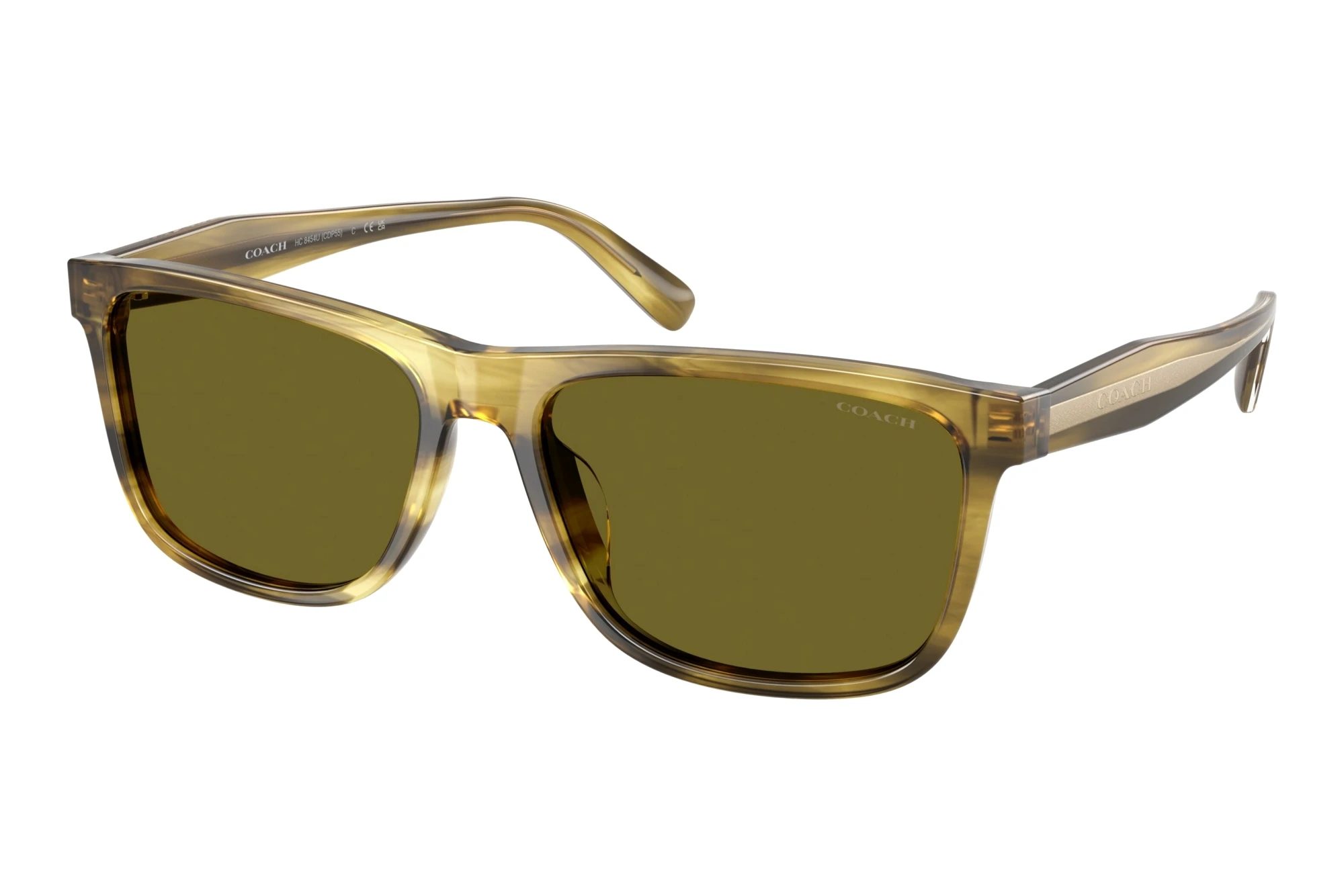 Coach HC8454U 5945/2 Green SolidStriated Olive Coach HC8454U 5945/2 Green SolidStriated Olive