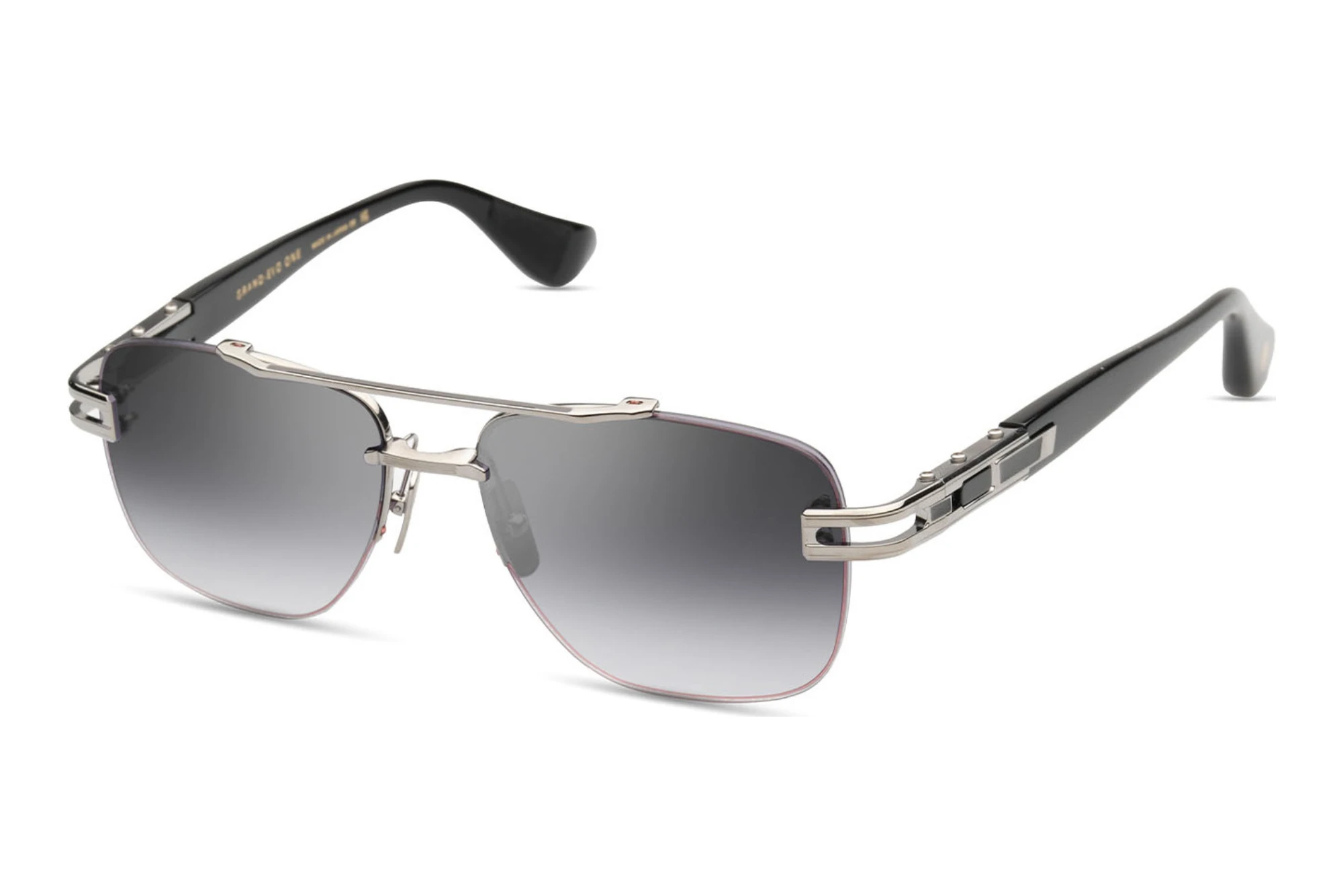 DITA DTS-138 03A GREY TO CLEAR GRADIENTBLACK PALLADIUM DITA DTS-138 03A GREY TO CLEAR GRADIENTBLACK PALLADIUM