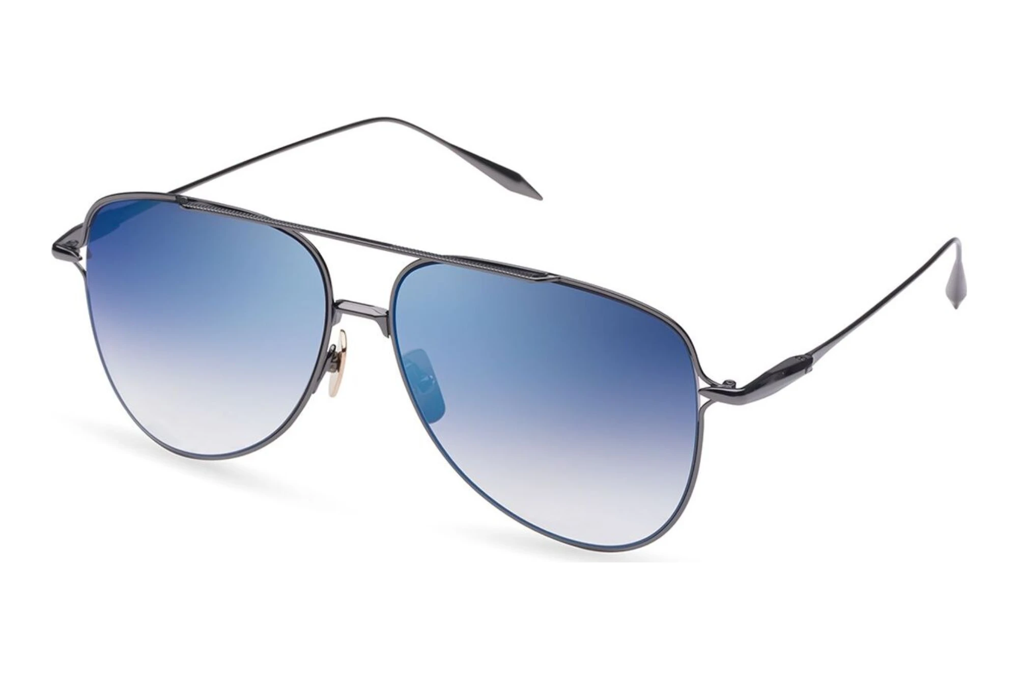 DITA DTS-144 03A DARK GREY TO CLEAR GRADIENT - DEEP BLUE FLASHBLACK RHODIUM DITA DTS-144 03A DARK GREY TO CLEAR GRADIENT - DEEP BLUE FLASHBLACK RHODIUM