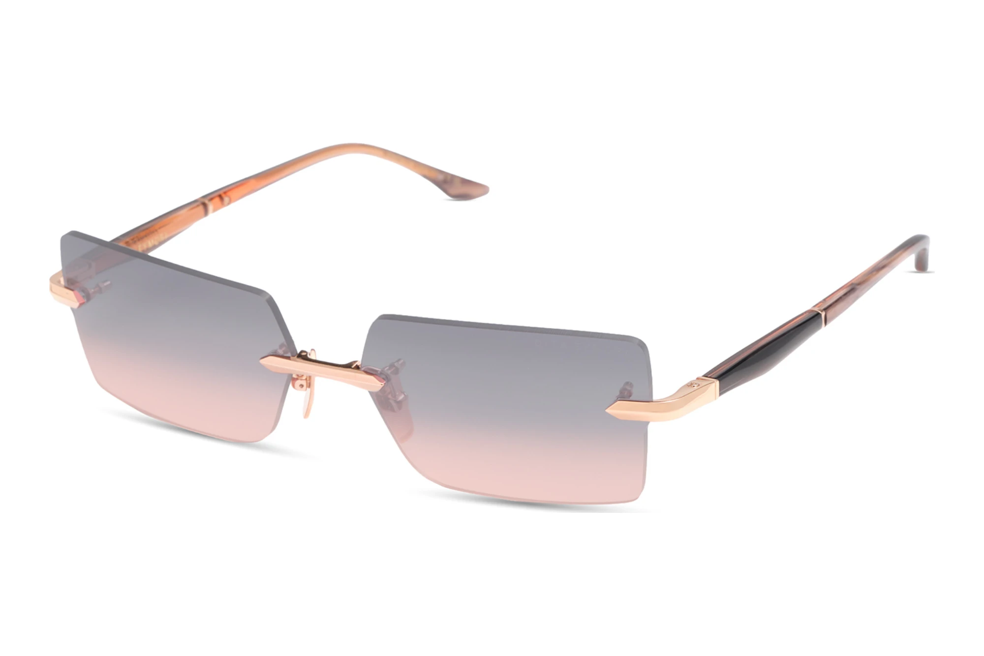 DITA DTS-462 02A DARK GREY TO PEACH GRADIENTROSE GOLD - EL MIRAGE SWIRL DITA DTS-462 02A DARK GREY TO PEACH GRADIENTROSE GOLD - EL MIRAGE SWIRL