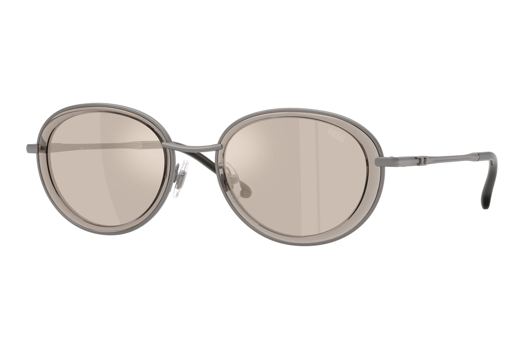 Diesel DL1018 10096G Ivory Mirror Internal SilverMatte Gunmetal Diesel DL1018 10096G Ivory Mirror Internal SilverMatte Gunmetal