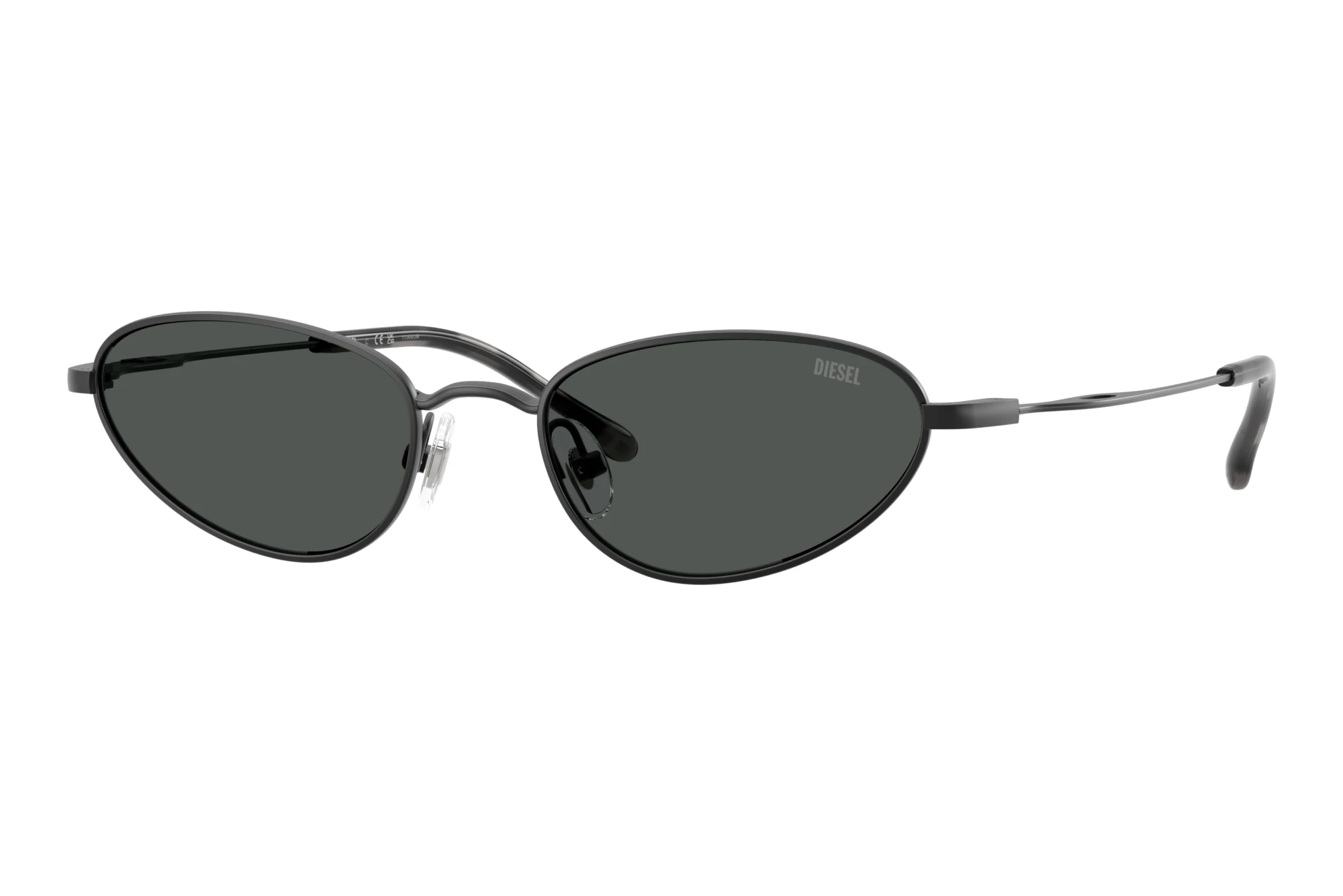 Diesel DL1024T 104887 Dark GreyBlack Matte Diesel DL1024T 104887 Dark GreyBlack Matte