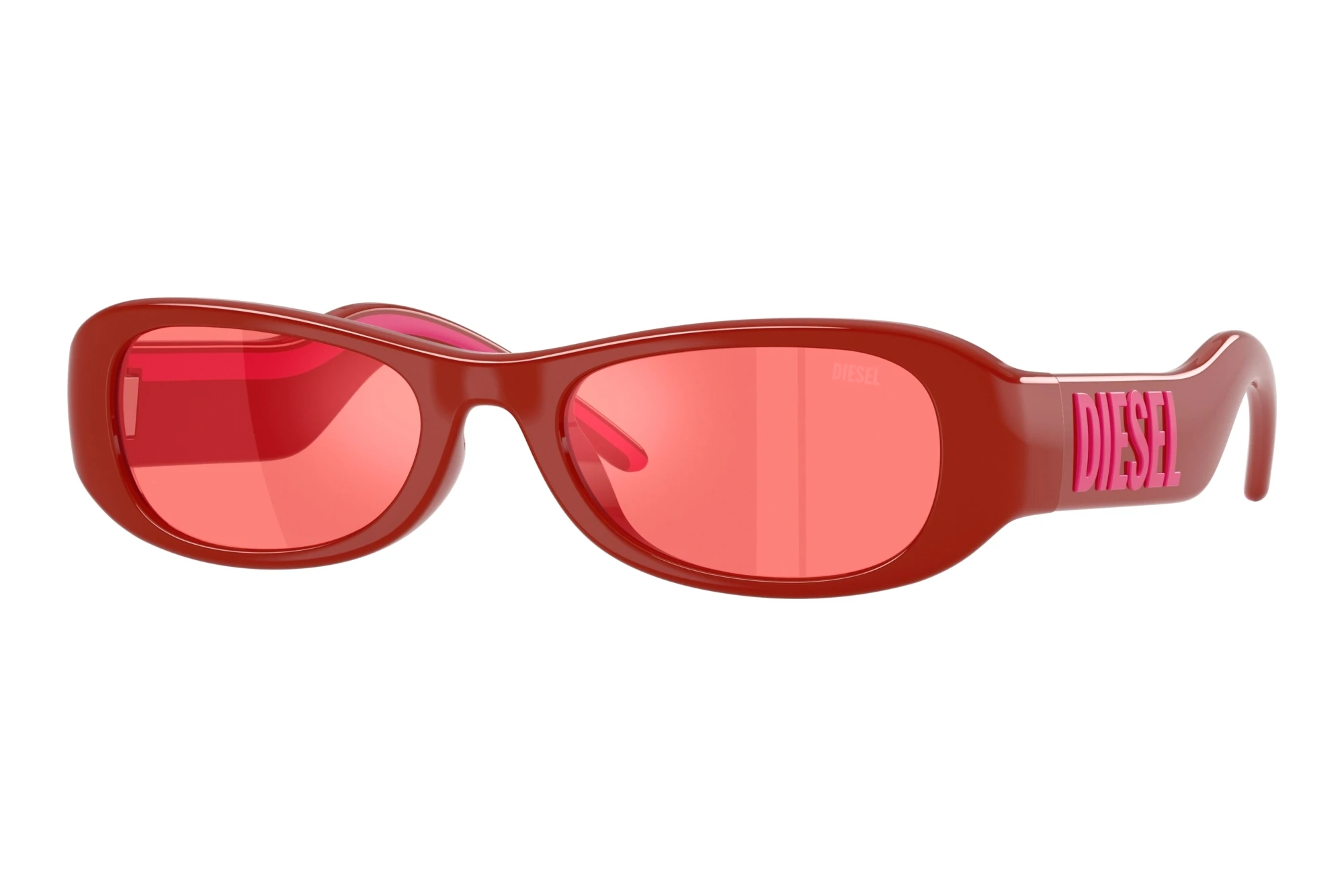 Diesel DL3020U 2054C8 Pink Mirror RedRed Diesel DL3020U 2054C8 Pink Mirror RedRed