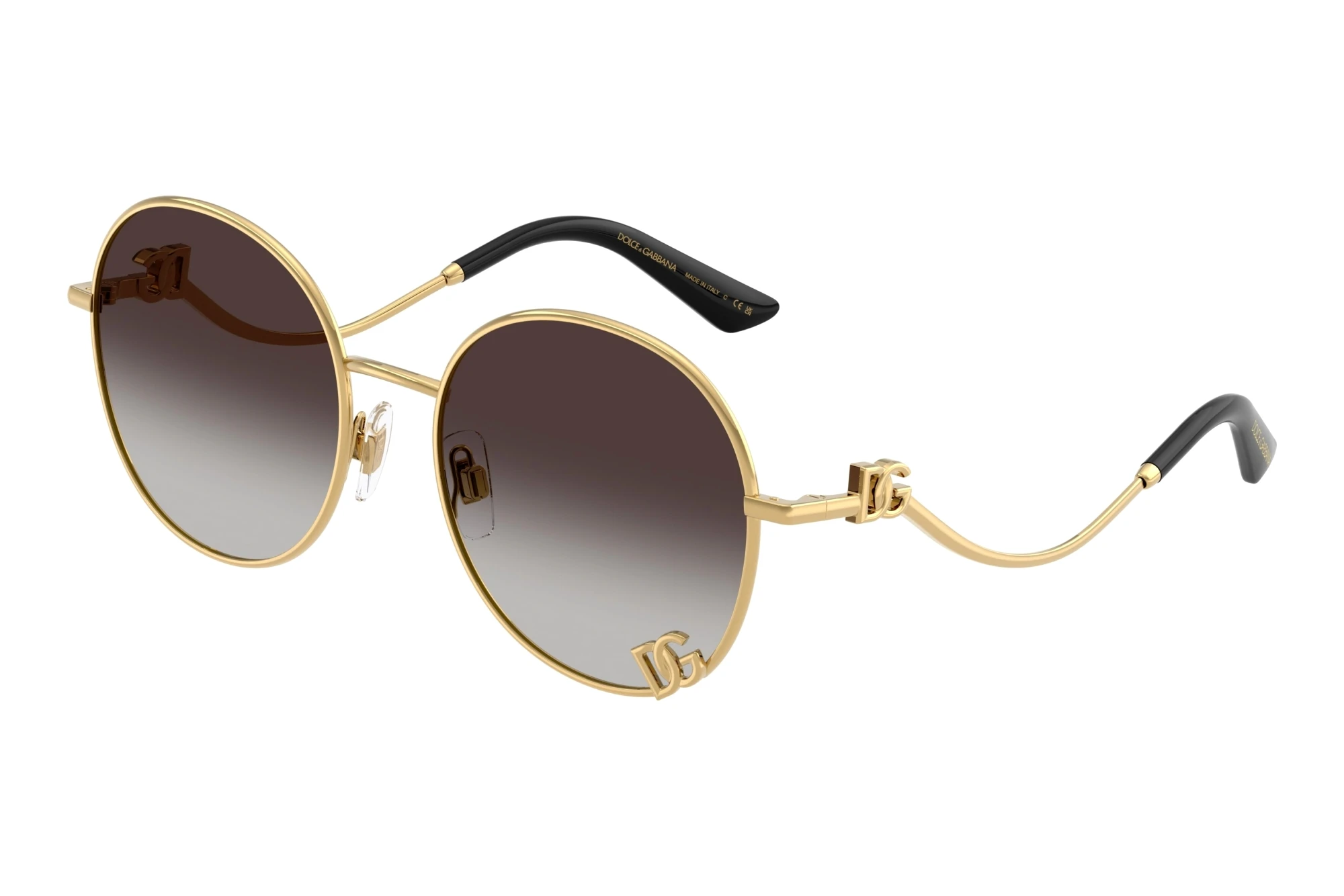 Dolce & Gabbana DG2324 02/8G Grey GradientGold Dolce & Gabbana DG2324 02/8G Grey GradientGold
