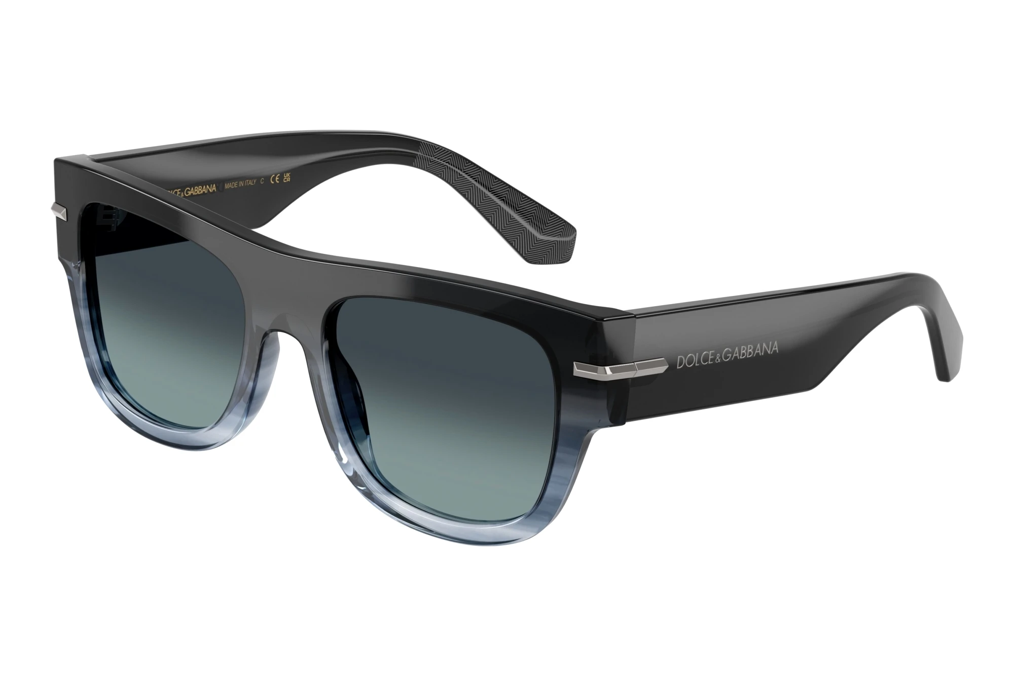 Dolce & Gabbana DG4484 348519 Blue GradientGradient Striped Blue Dolce & Gabbana DG4484 348519 Blue GradientGradient Striped Blue