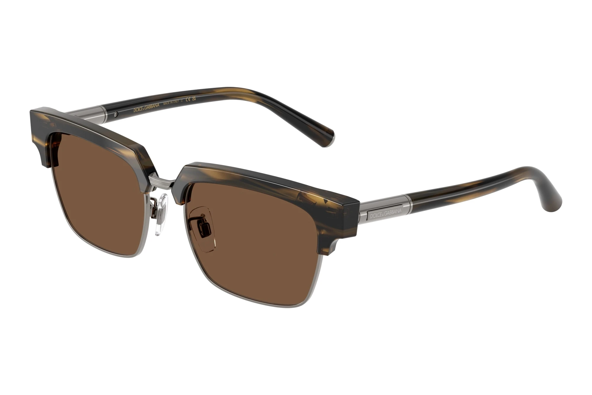 Dolce & Gabbana DG4522 306373 BrownStriped Brown Dolce & Gabbana DG4522 306373 BrownStriped Brown