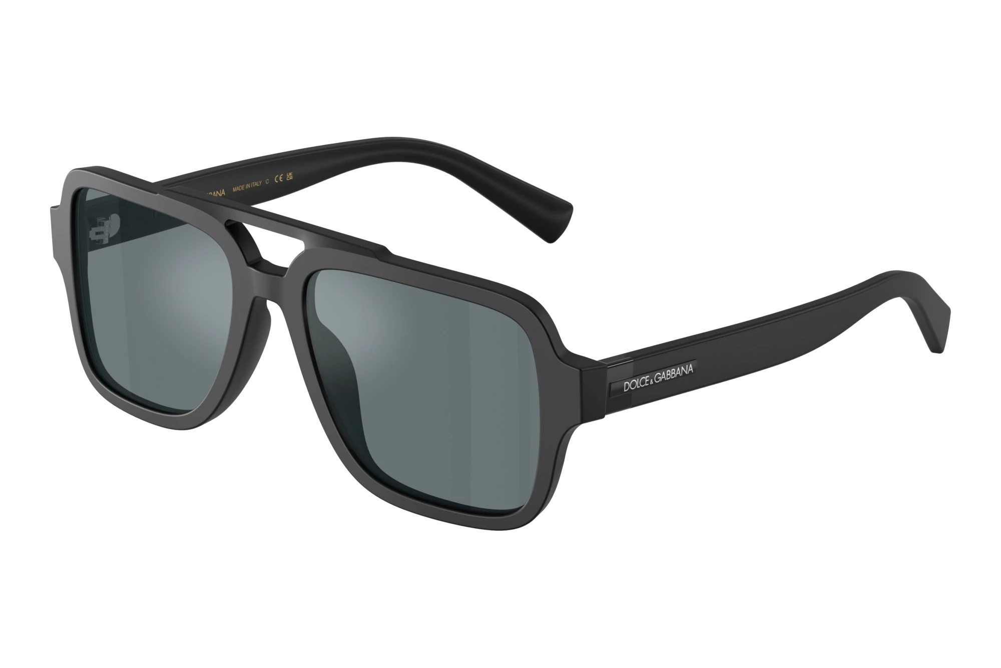 Dolce & Gabbana DG4544 25256G Grey Mirror BlackMatte Black Dolce & Gabbana DG4544 25256G Grey Mirror BlackMatte Black