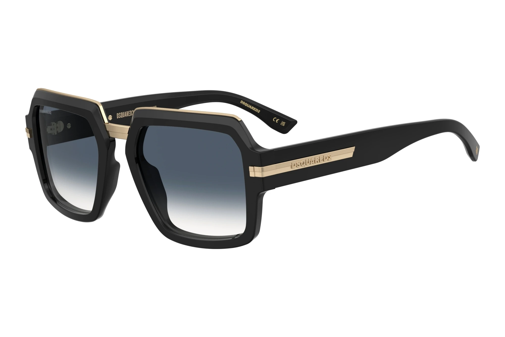 Dsquared2 D2 0159/S 807/08 DK BLUE SHADEDBLACK Dsquared2 D2 0159/S 807/08 DK BLUE SHADEDBLACK