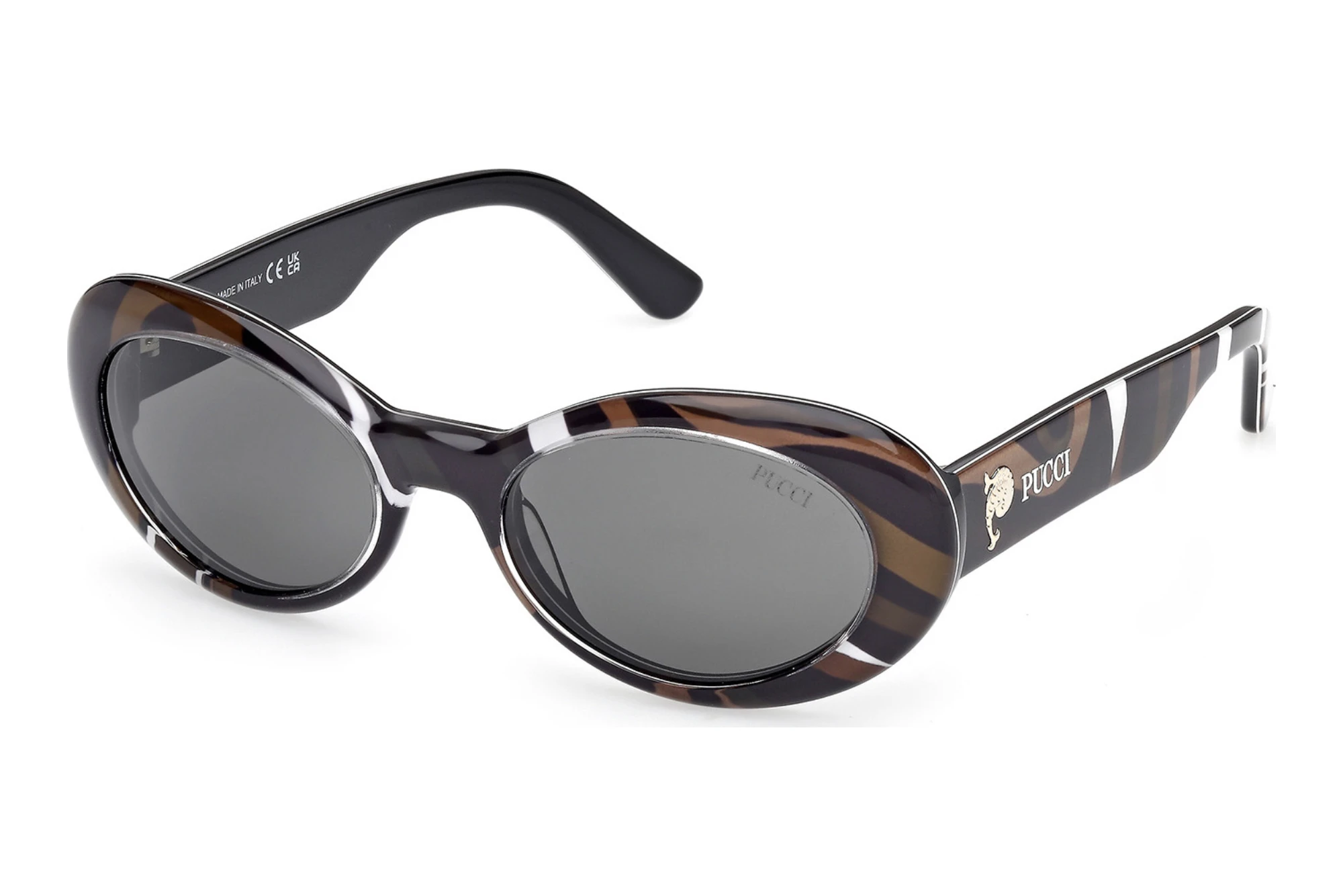 Emilio Pucci EP0234 99A grauAnimalier/Muster Emilio Pucci EP0234 99A grauAnimalier/Muster