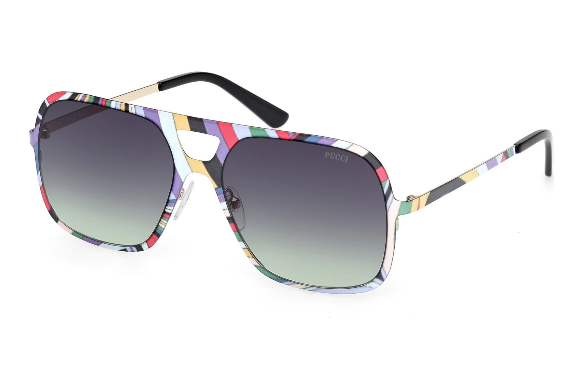 Emilio Pucci EP0238 99B grau verlaufendAnimalier/Muster Emilio Pucci EP0238 99B grau verlaufendAnimalier/Muster