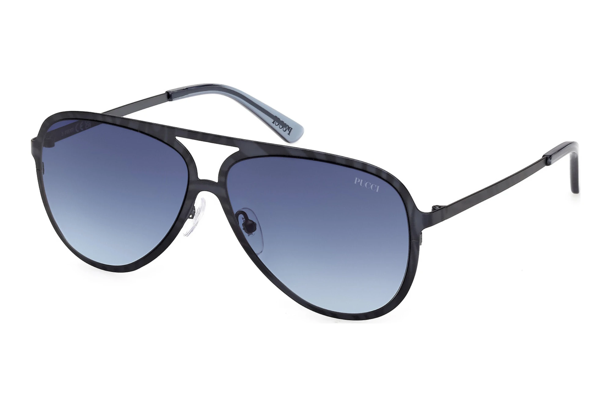 Emilio Pucci EP0247 92W blau verlaufendHellblau /Muster Emilio Pucci EP0247 92W blau verlaufendHellblau /Muster
