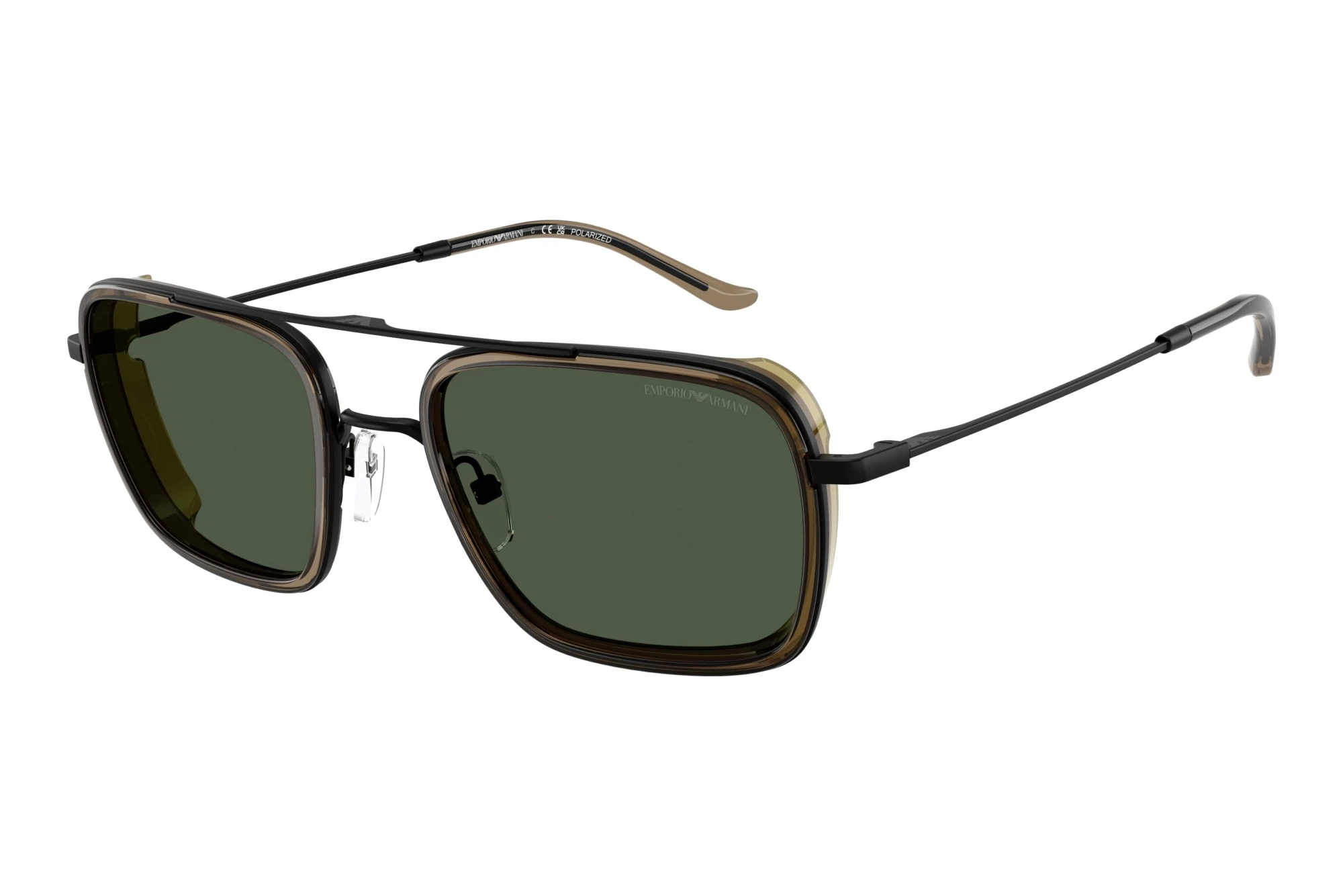 Emporio Armani EA2162 30019A Dark Green PolarizedMatte Black Emporio Armani EA2162 30019A Dark Green PolarizedMatte Black