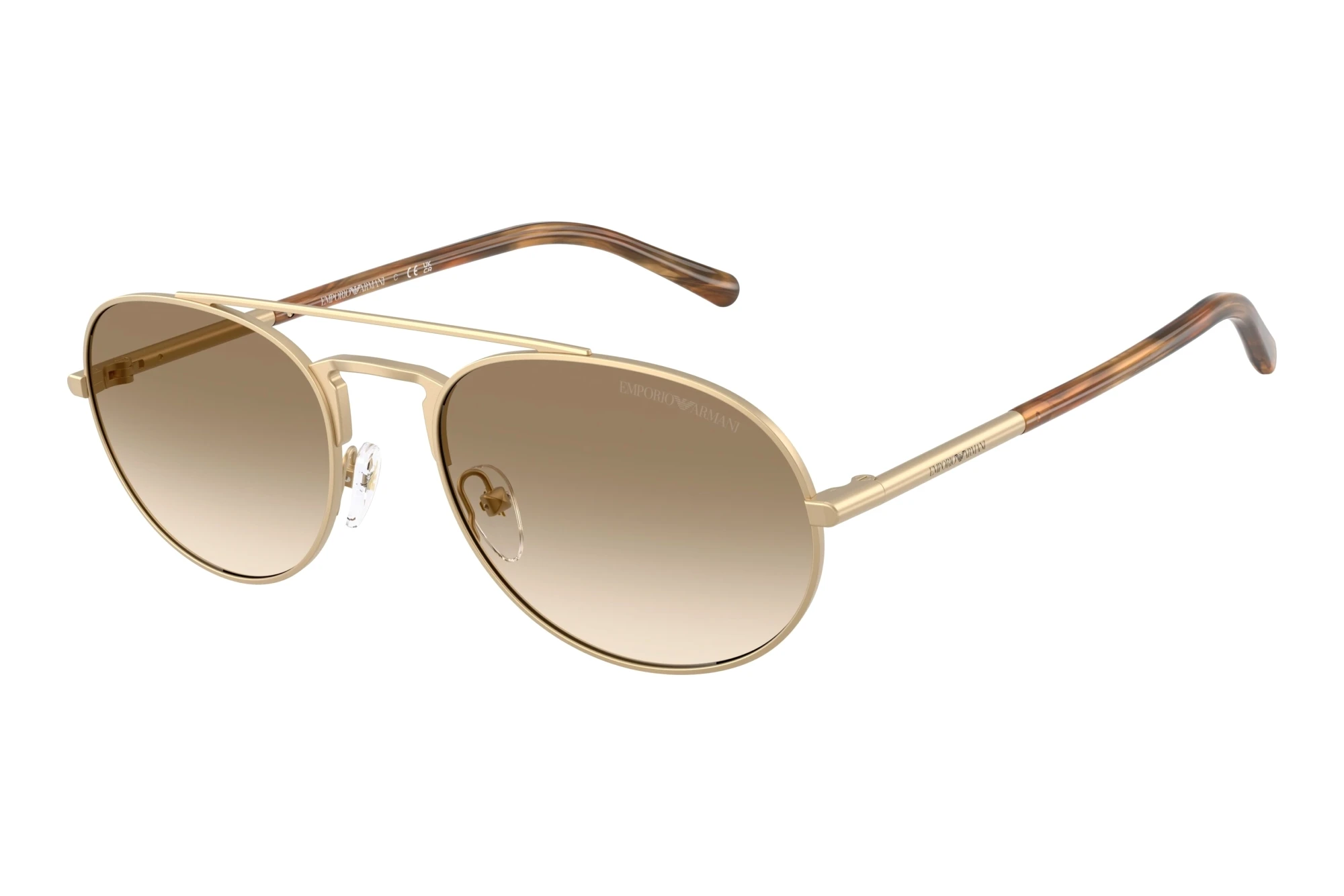 Emporio Armani EA2171 300213 Yellow Gradient BrownMatte Pale Gold Emporio Armani EA2171 300213 Yellow Gradient BrownMatte Pale Gold