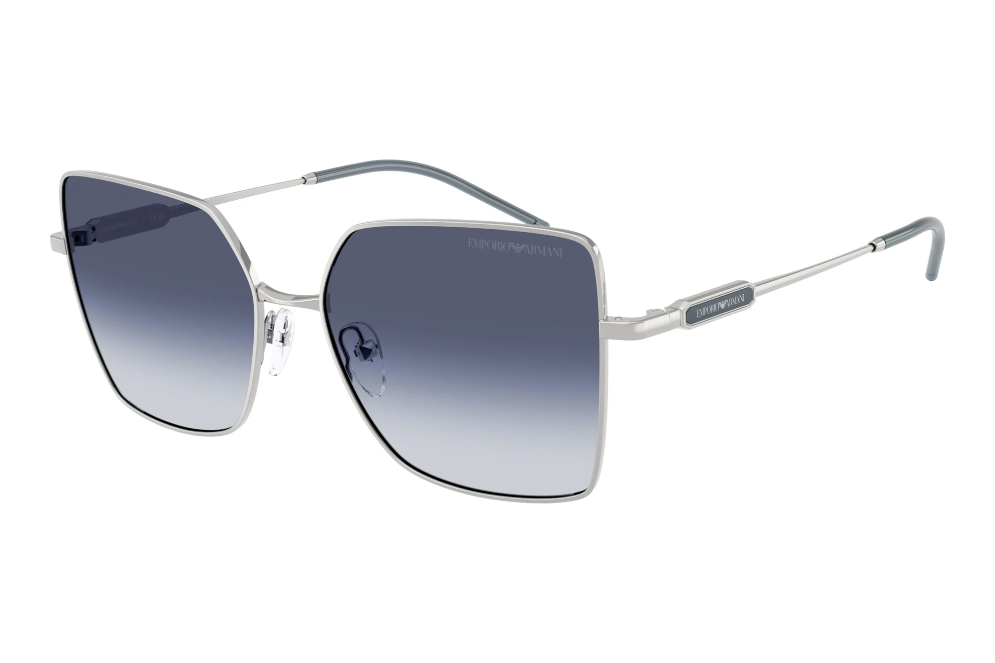 Emporio Armani EA2179 30158H Grey Gradient BlueShiny Silver Emporio Armani EA2179 30158H Grey Gradient BlueShiny Silver