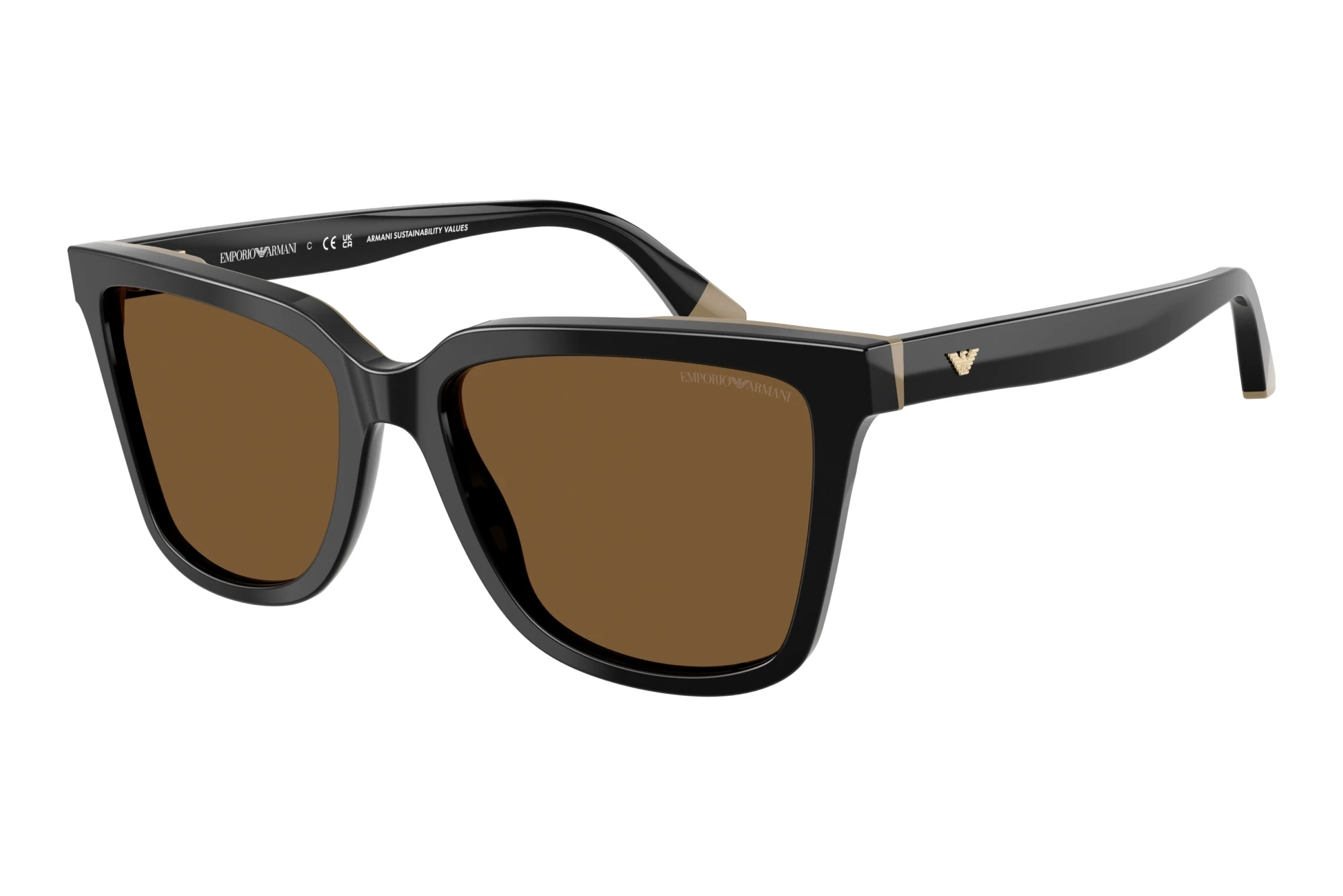 Emporio Armani EA4261 631373 BrownBlack/Beige Emporio Armani EA4261 631373 BrownBlack/Beige