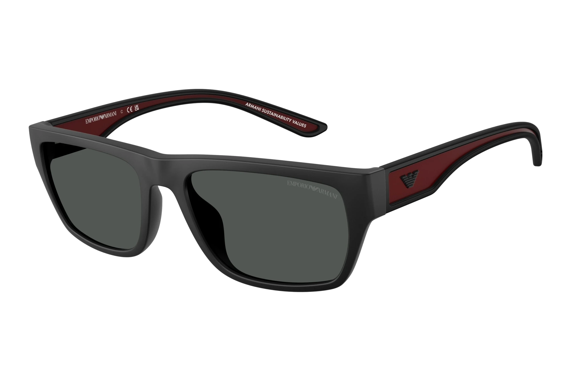 Emporio Armani EA4267U 500987 Dark GreyRubberized Matte Black Emporio Armani EA4267U 500987 Dark GreyRubberized Matte Black