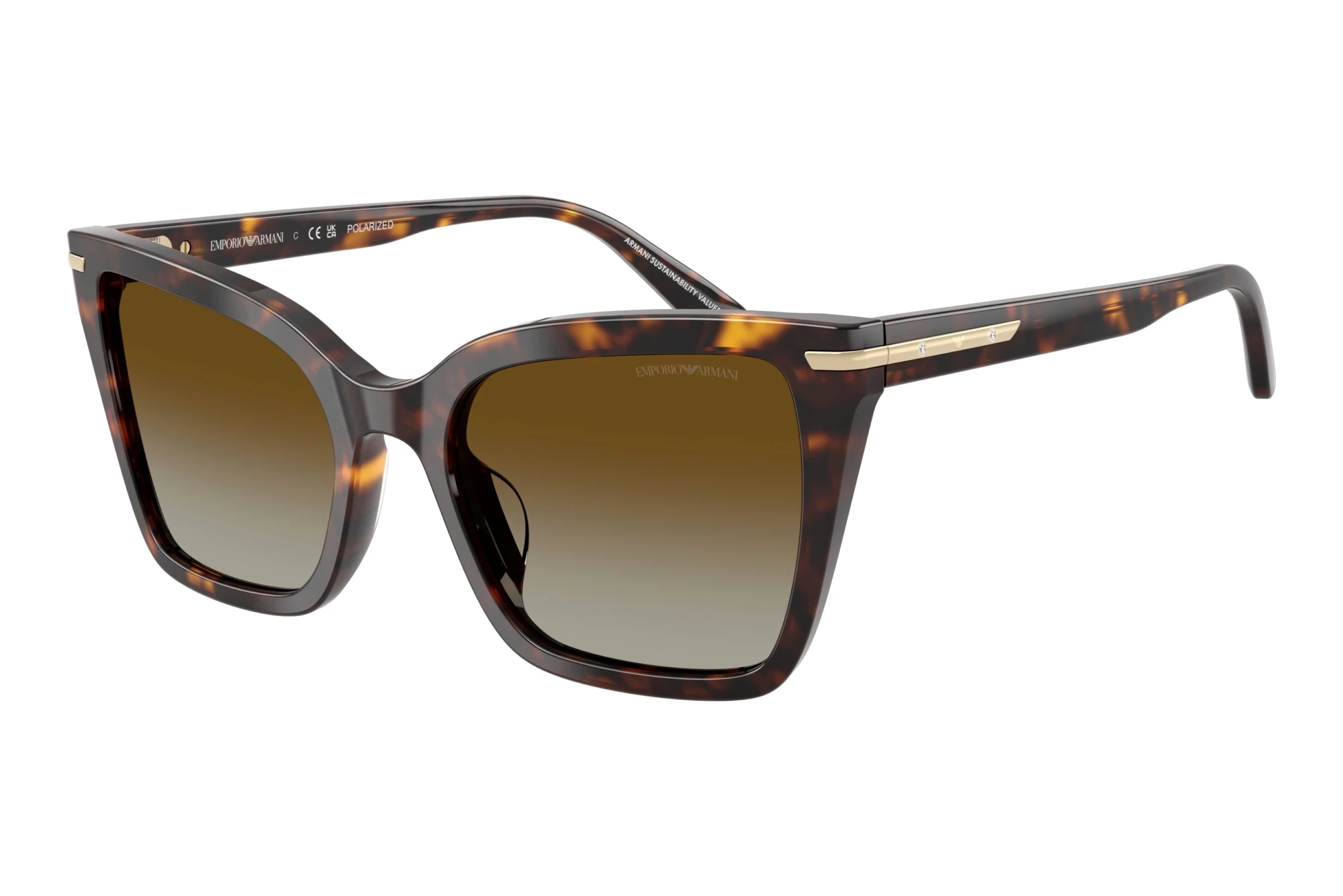 Emporio Armani EA4273BU 5026T5 Brown Gradient PolarizedShiny Havana Emporio Armani EA4273BU 5026T5 Brown Gradient PolarizedShiny Havana