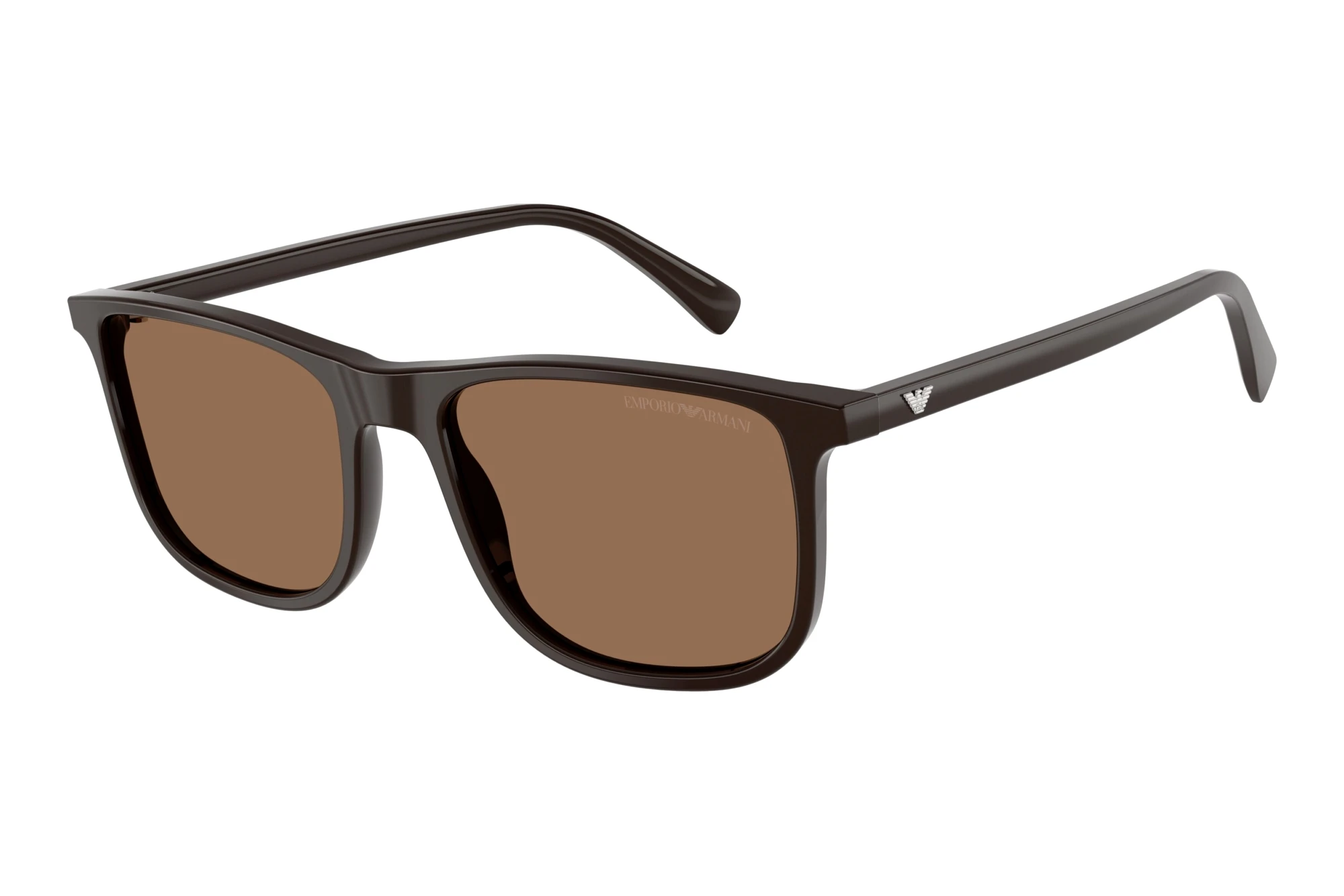 Emporio Armani EA4280 645273 Dark BrownShiny Brown Emporio Armani EA4280 645273 Dark BrownShiny Brown